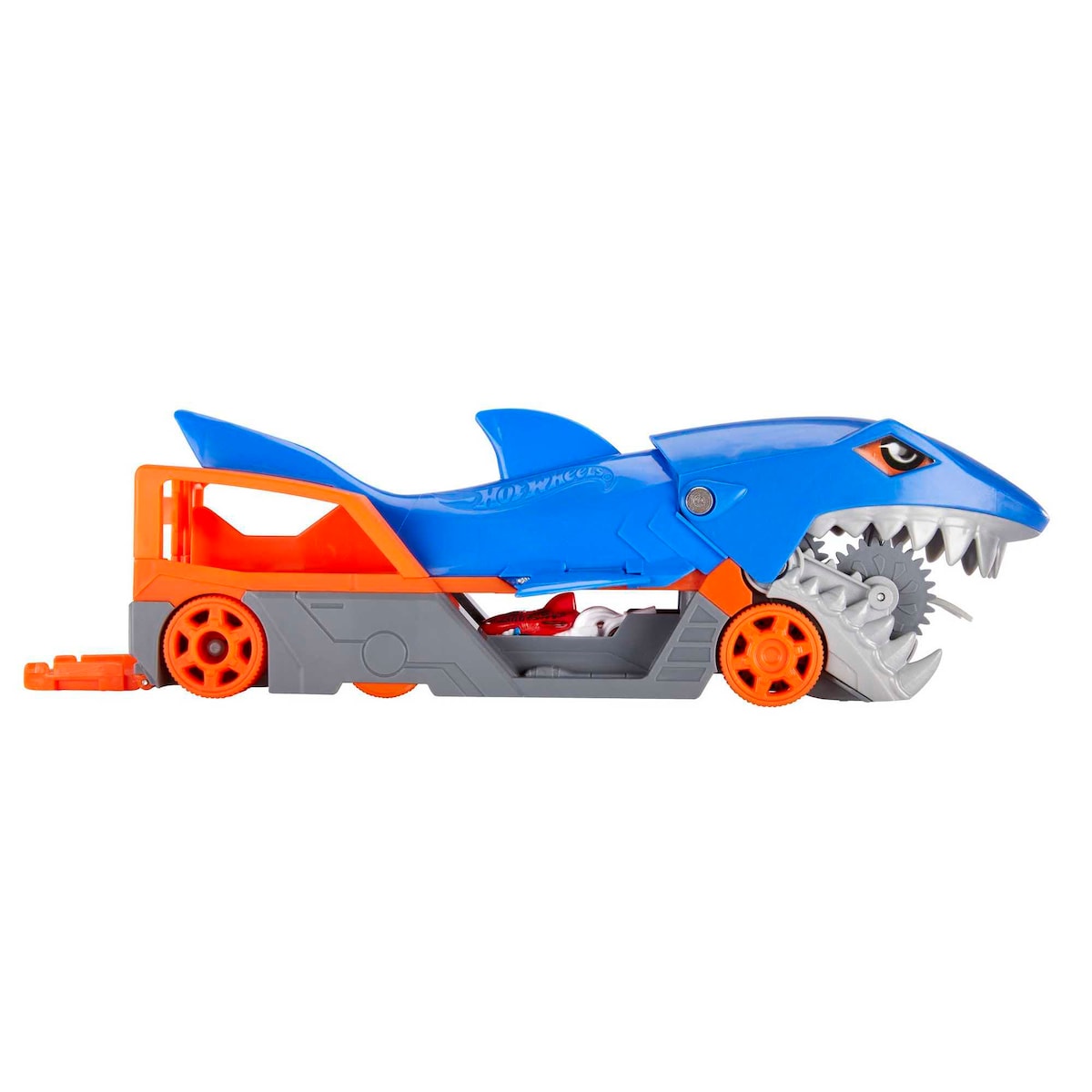 Teamsterz Shark Attack Tiburón Pista 3 Autos Collectoys Azul