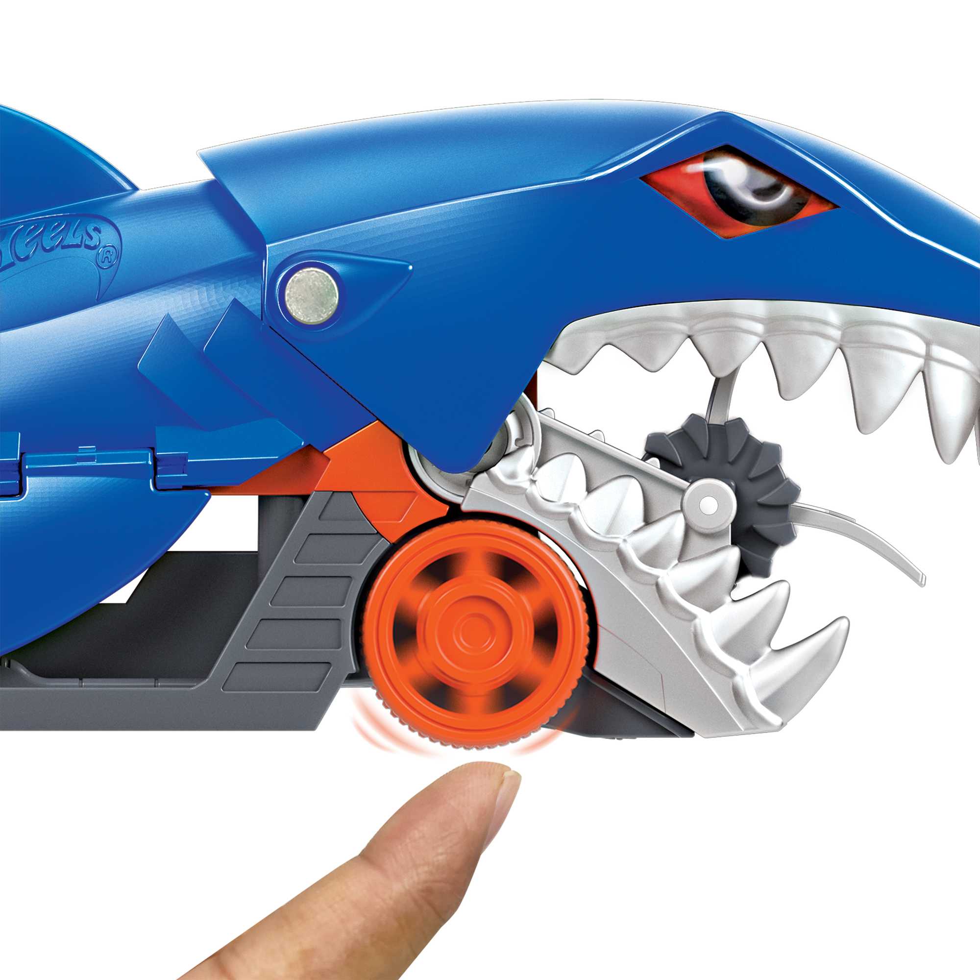 Tiburón mastica coches Hot Wheels 4