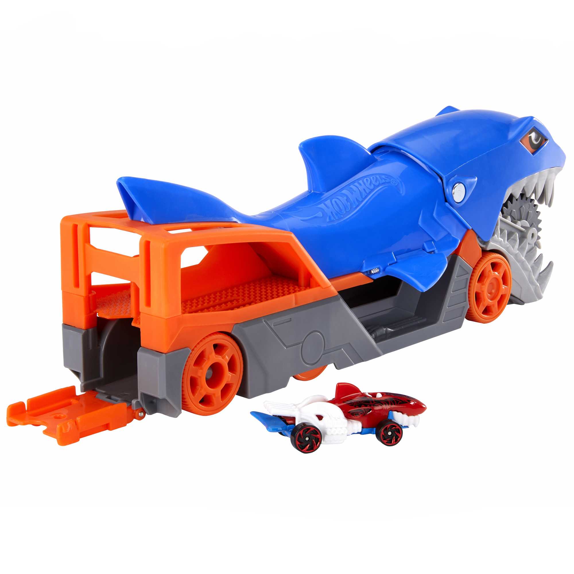 Tiburón mastica coches Hot Wheels 7
