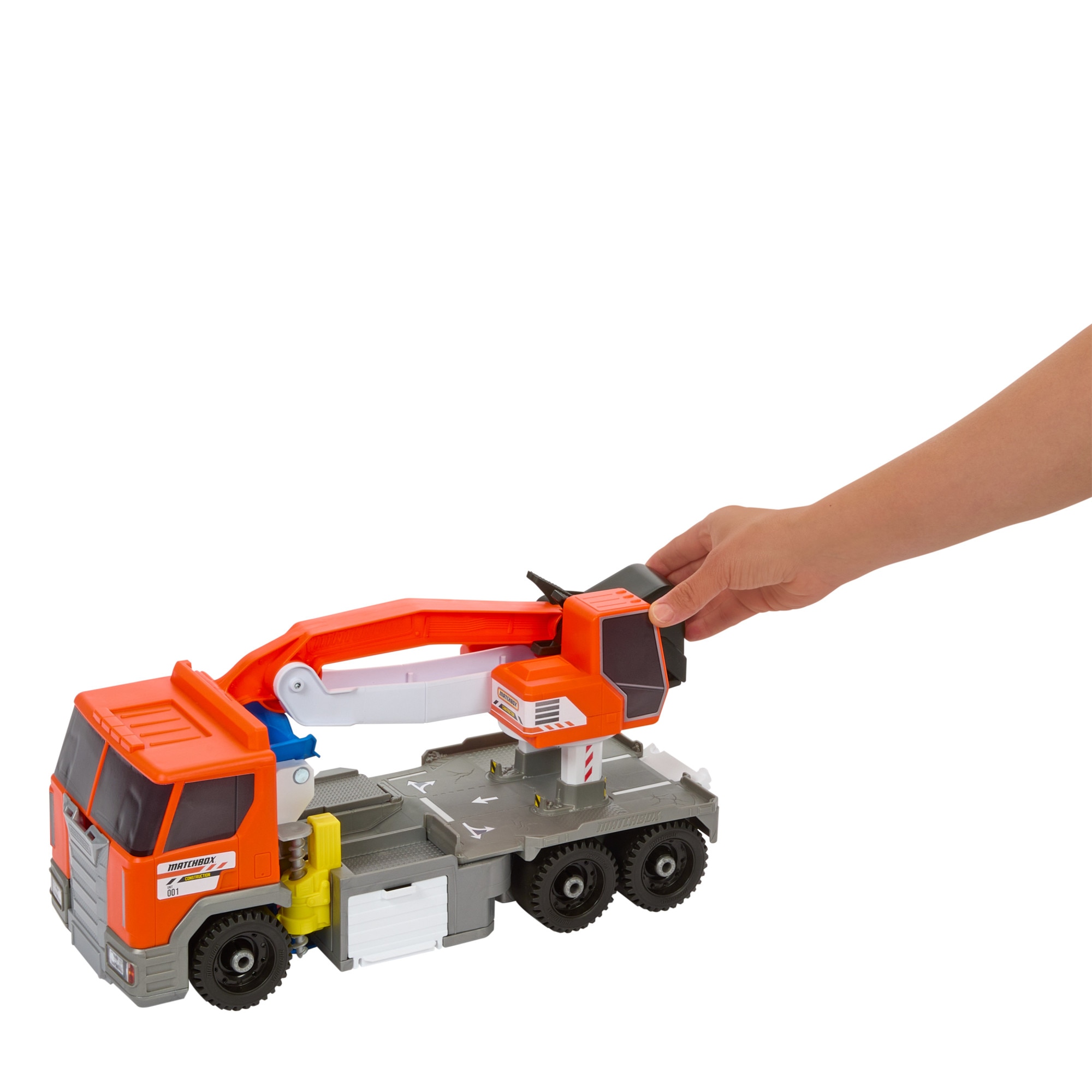 Camión excavadora surtido Action Drivers Matchbox 5