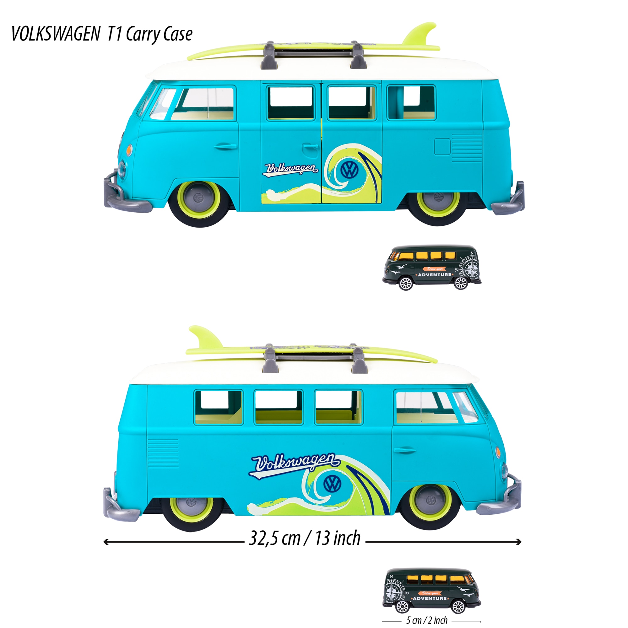 Furgoneta Volkswagen The Originals Carry Case Majorette 3