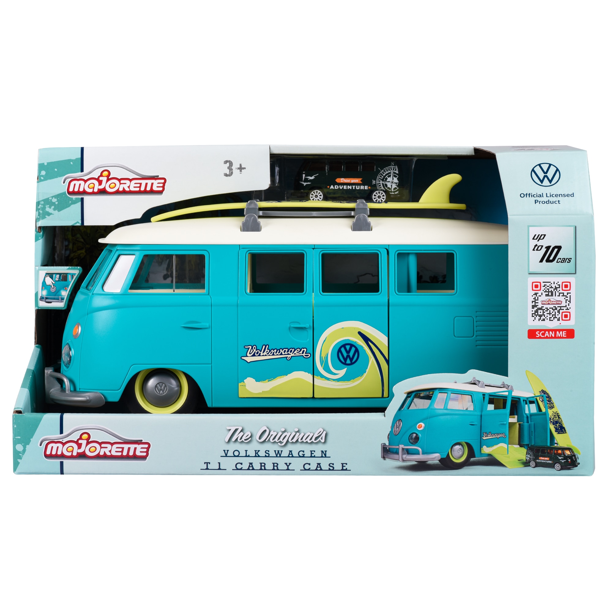 Furgoneta Volkswagen The Originals Carry Case Majorette 7