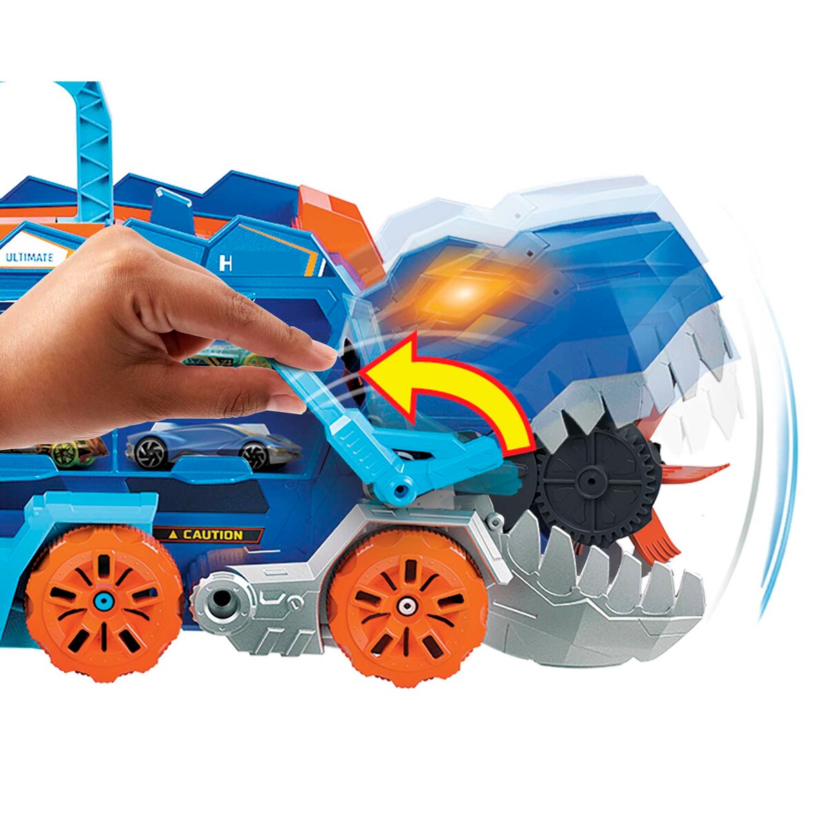 Wheels Mega Transporteur Hot Wheels Dinosaurio Carrefour Hot