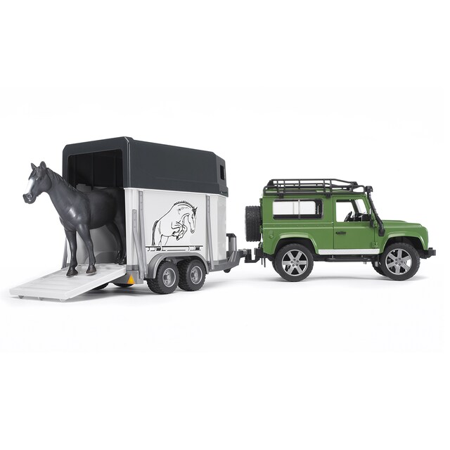 Imagen 0 de Land Rover Defender SW transporte equino con un caballo