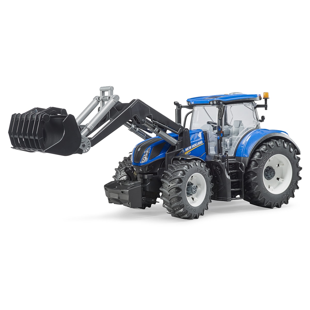 New Holland T7 ,315 con pala frontal 1