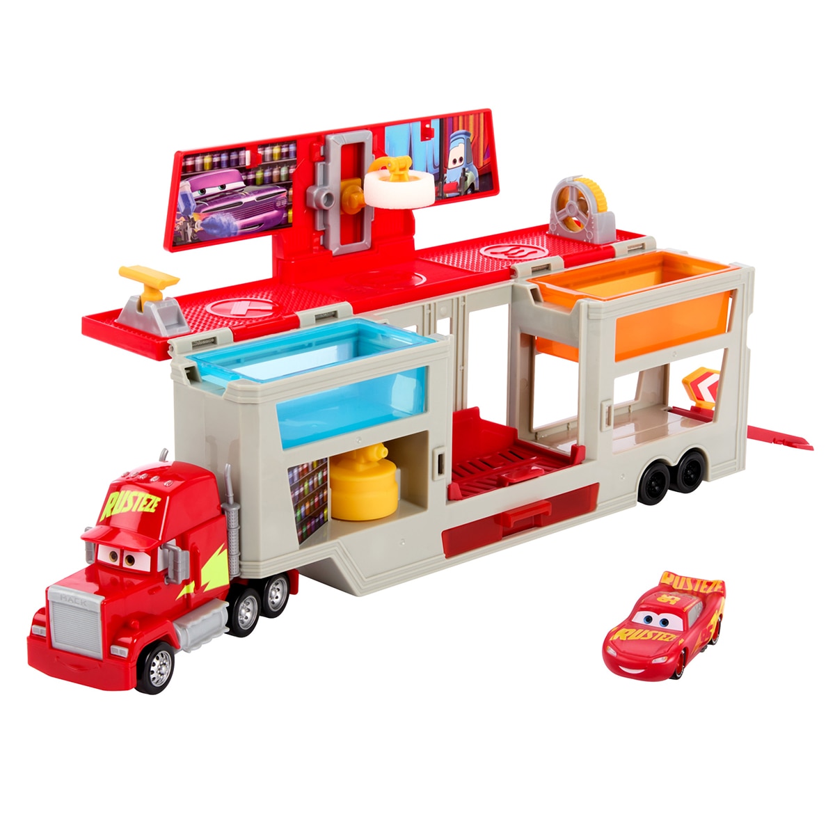 Imagen 0 de Camión Mack Cars Color Changers Disney Pixar Cars Mattel