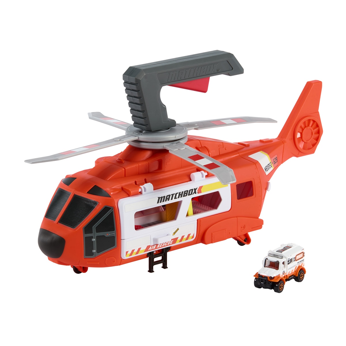 Imagen 0 de Helicóptero de rescate de coches de juguete Action Drivers Matchbox