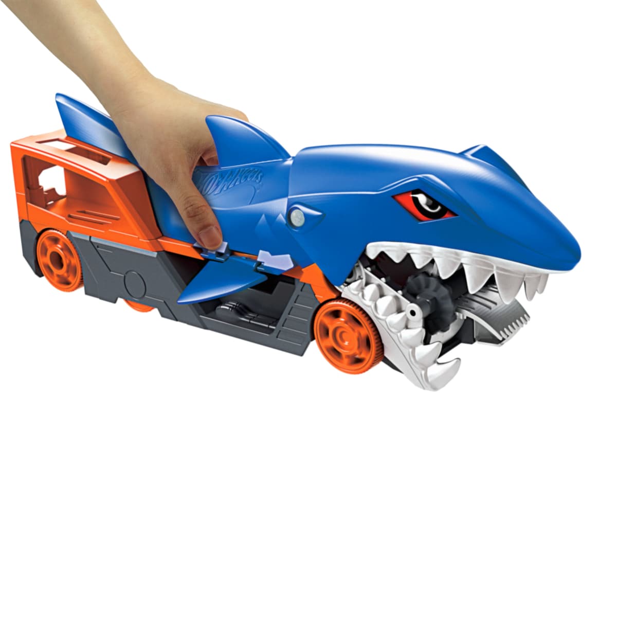 Tiburón mordedor transportador Battling Creature Transports Hot Wheels 4
