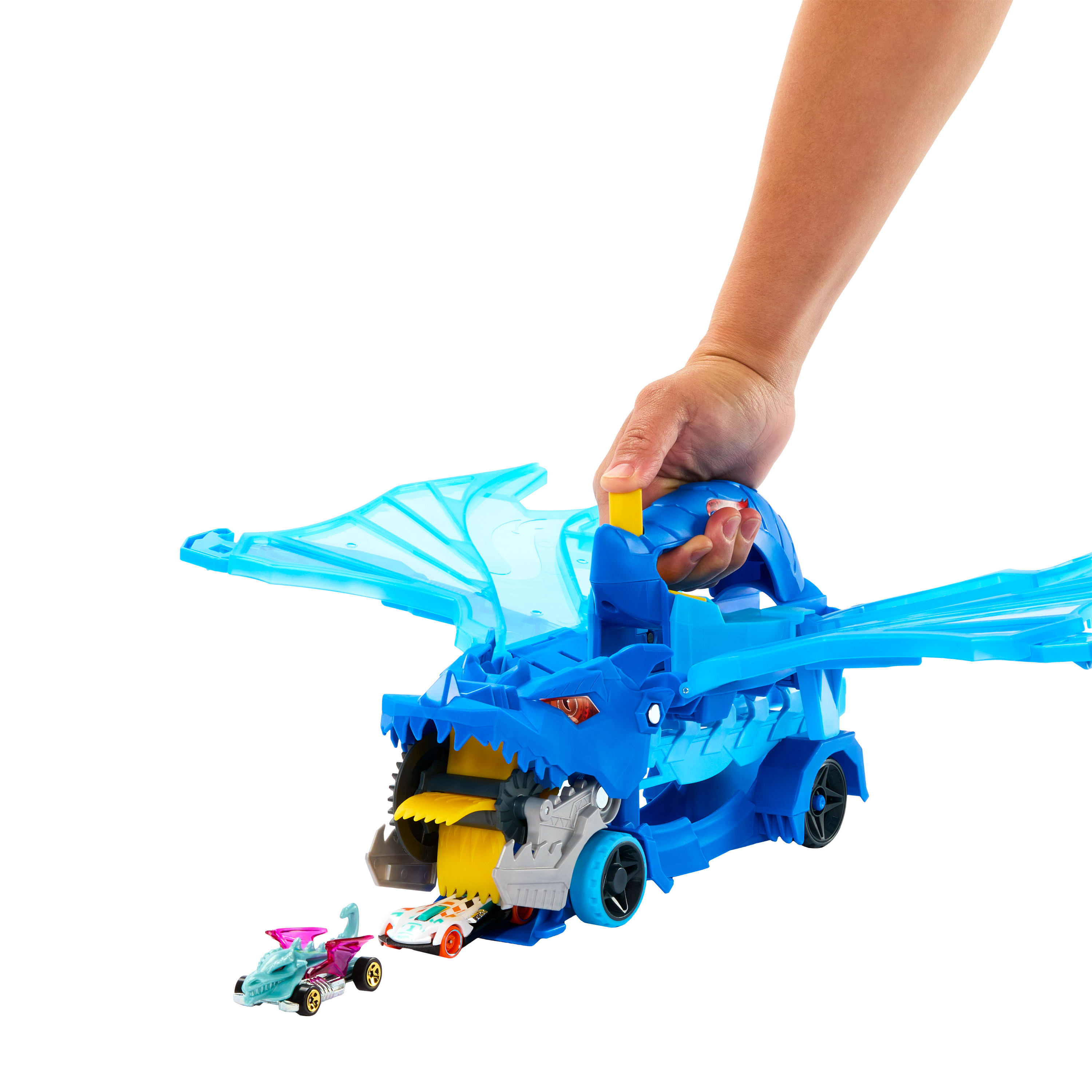 Camión transporte de coches Hot Wheels 3