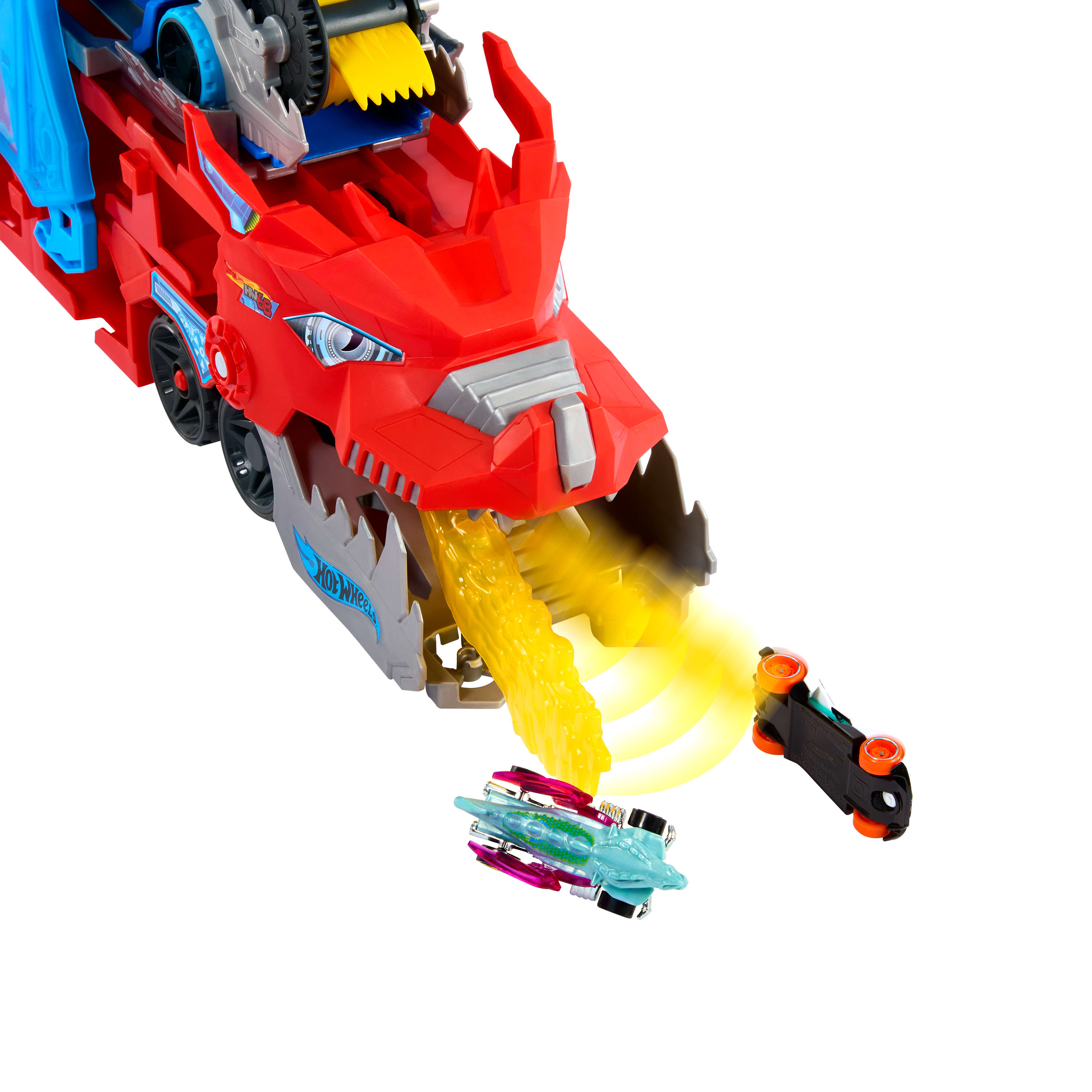 Camión transporte de coches Hot Wheels 5