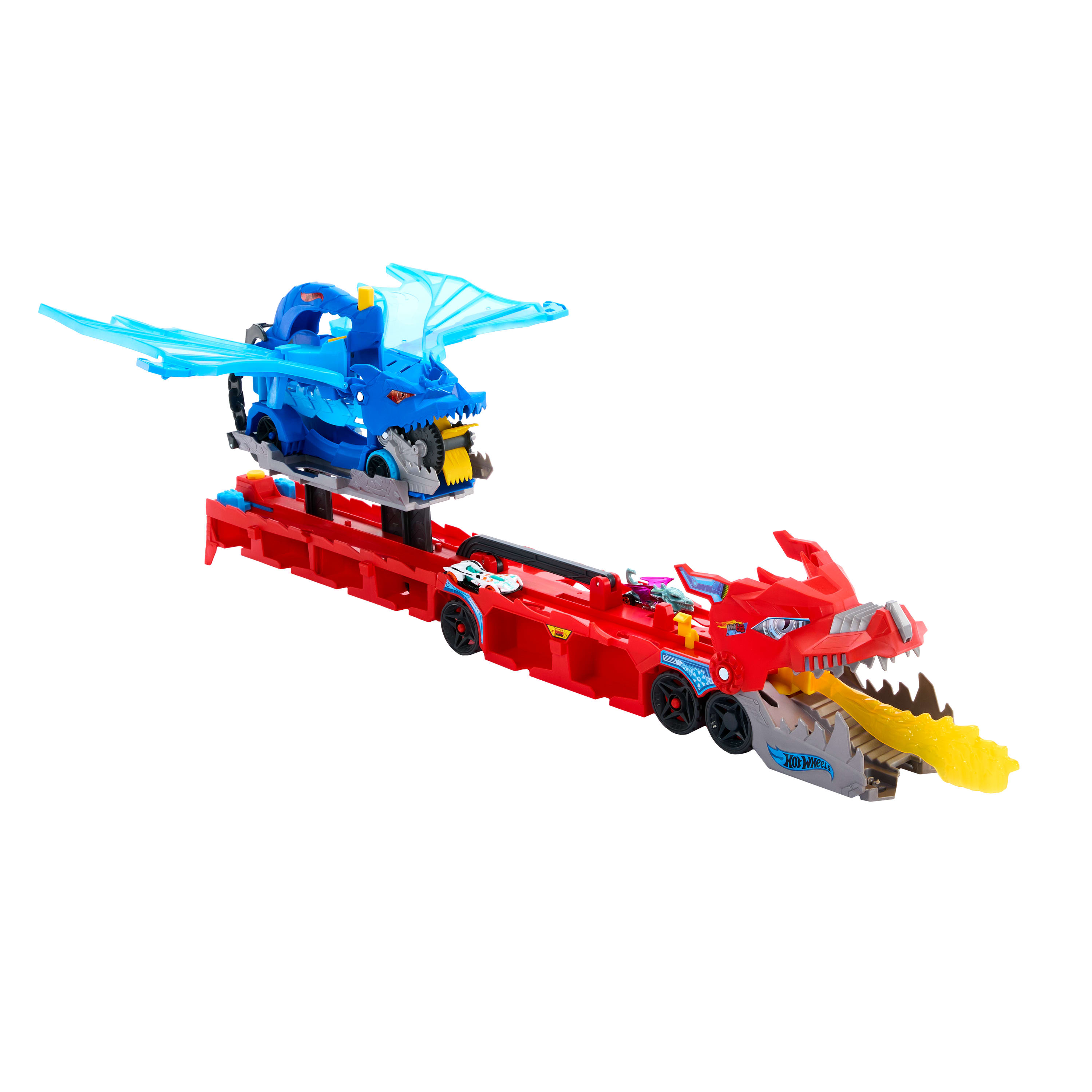 Camión transporte de coches Hot Wheels 7