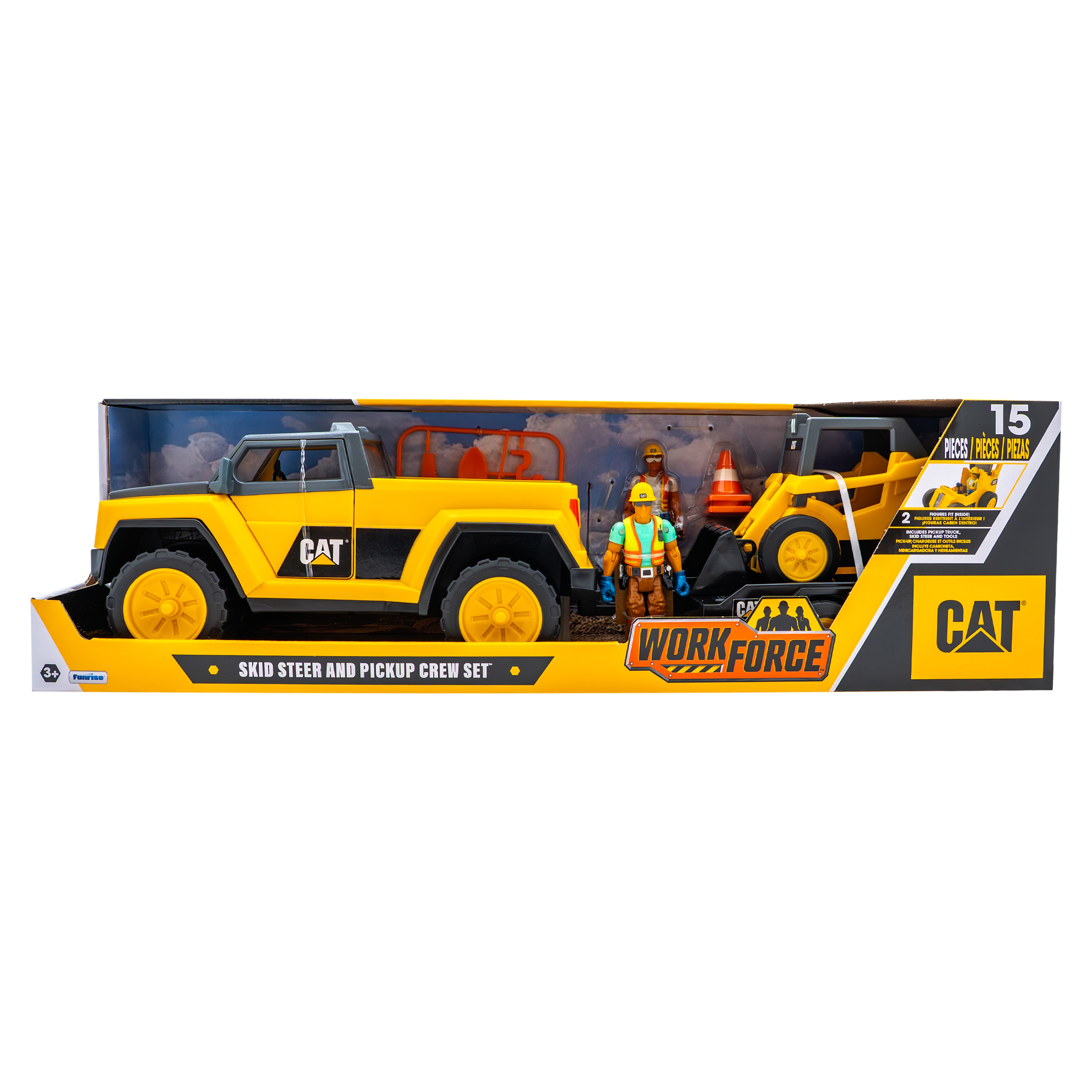 Camión con remolque Cat Workforce Funrise Toys 2