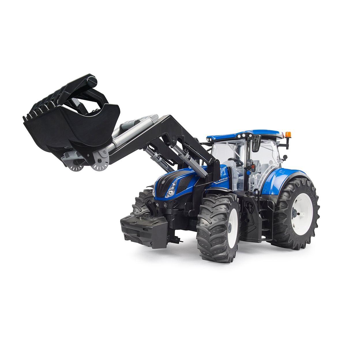 Tractor New Holland T7.315 con Pala Frontal Bruder 2
