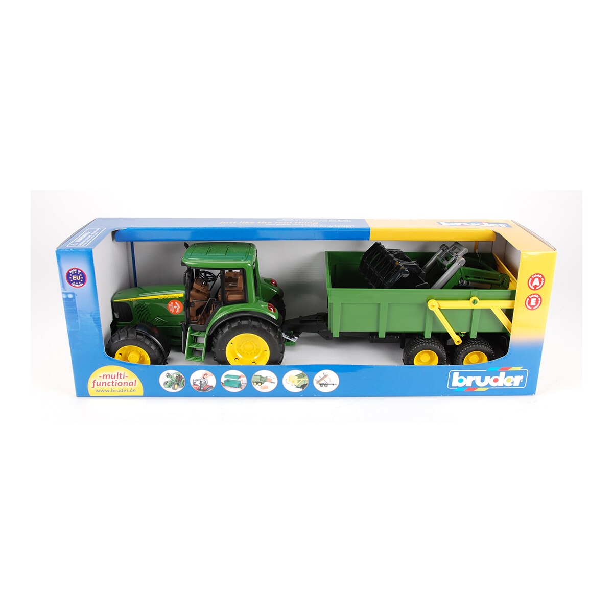 Tractor John Deere 6920 con remolque volquete Edición Limitada Bruder 4