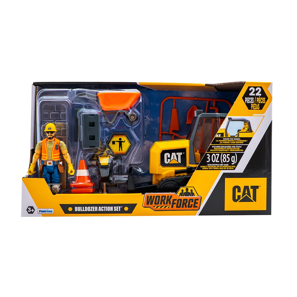 Imagen 0 de Set de construcción Caterpillar Workforce Bulldozer Cat Caterpillar