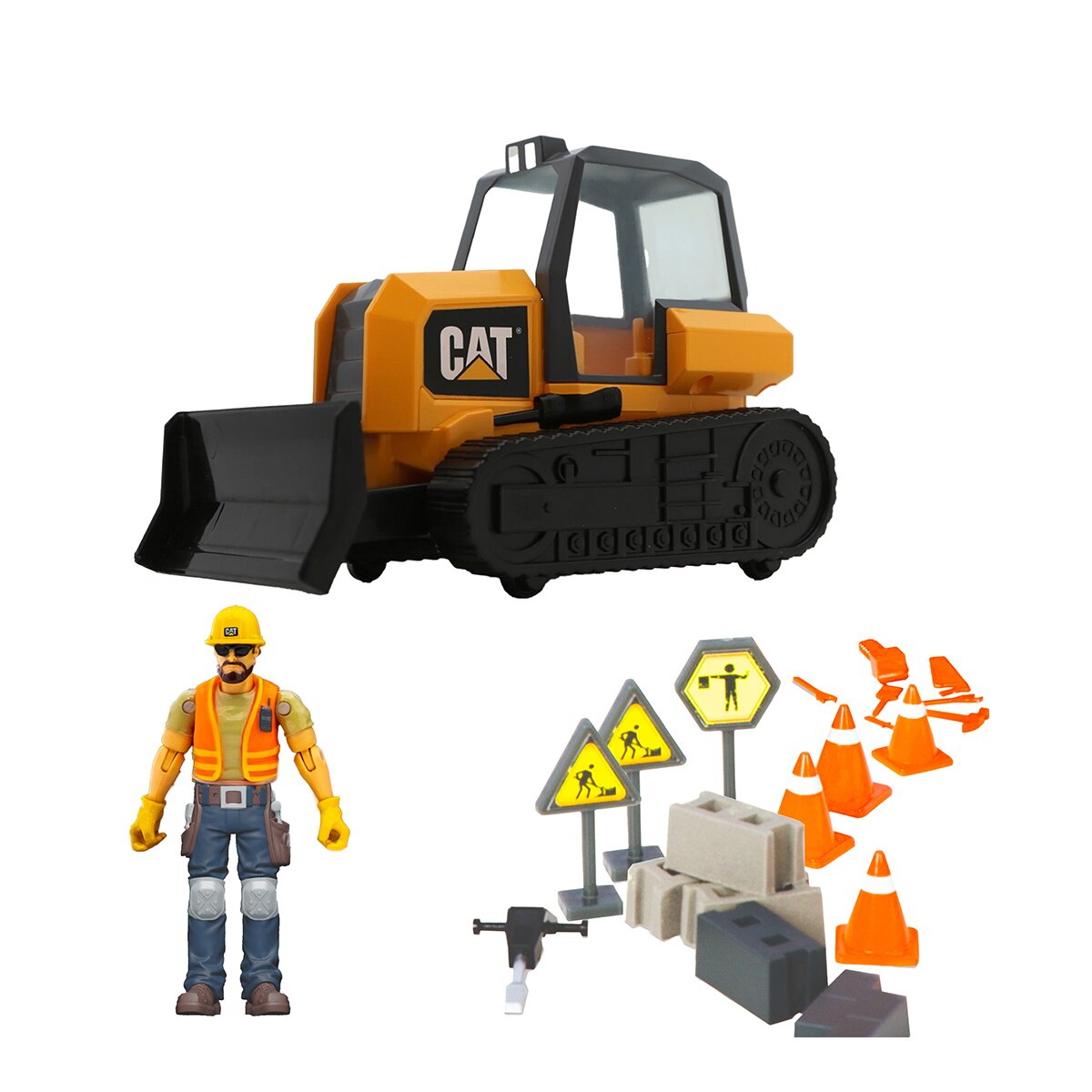 Set de construcción Caterpillar Workforce Bulldozer Cat Caterpillar 2