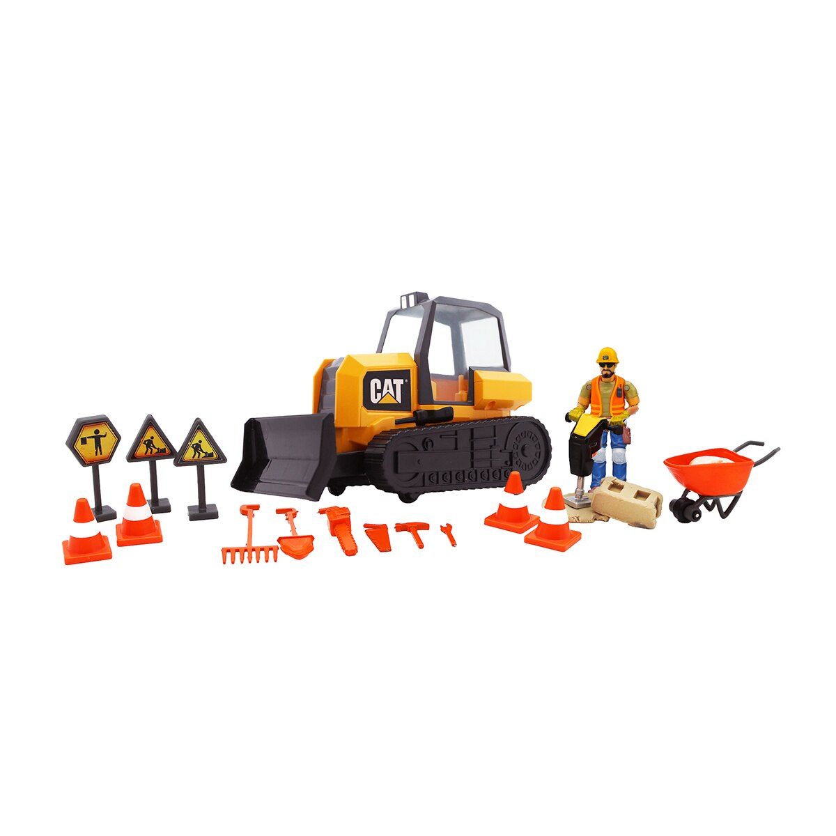 Set de construcción Caterpillar Workforce Bulldozer Cat Caterpillar 3