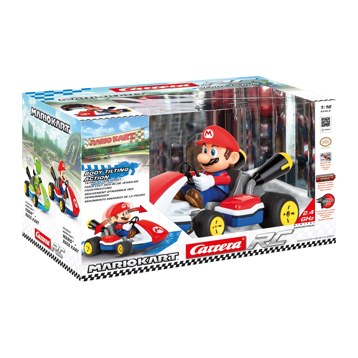 Coche Mario Kart Mario Race Car con sonido 2