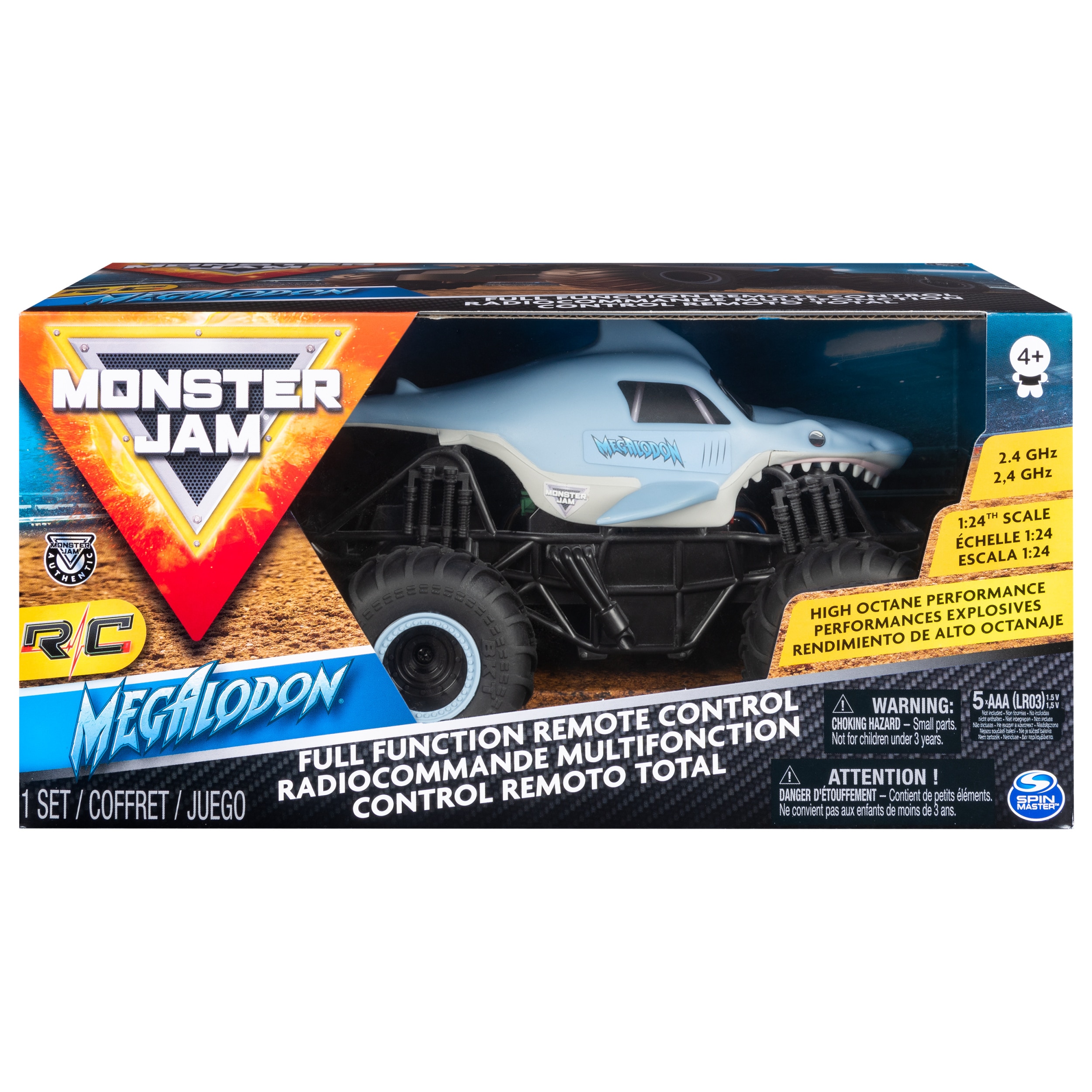 Radiocontrol Megalodon 1:24 Monster Jam 2