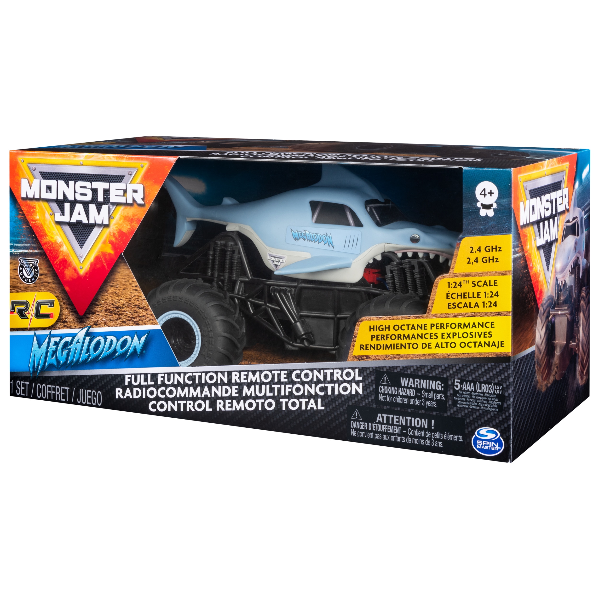Radiocontrol Megalodon 1:24 Monster Jam 3