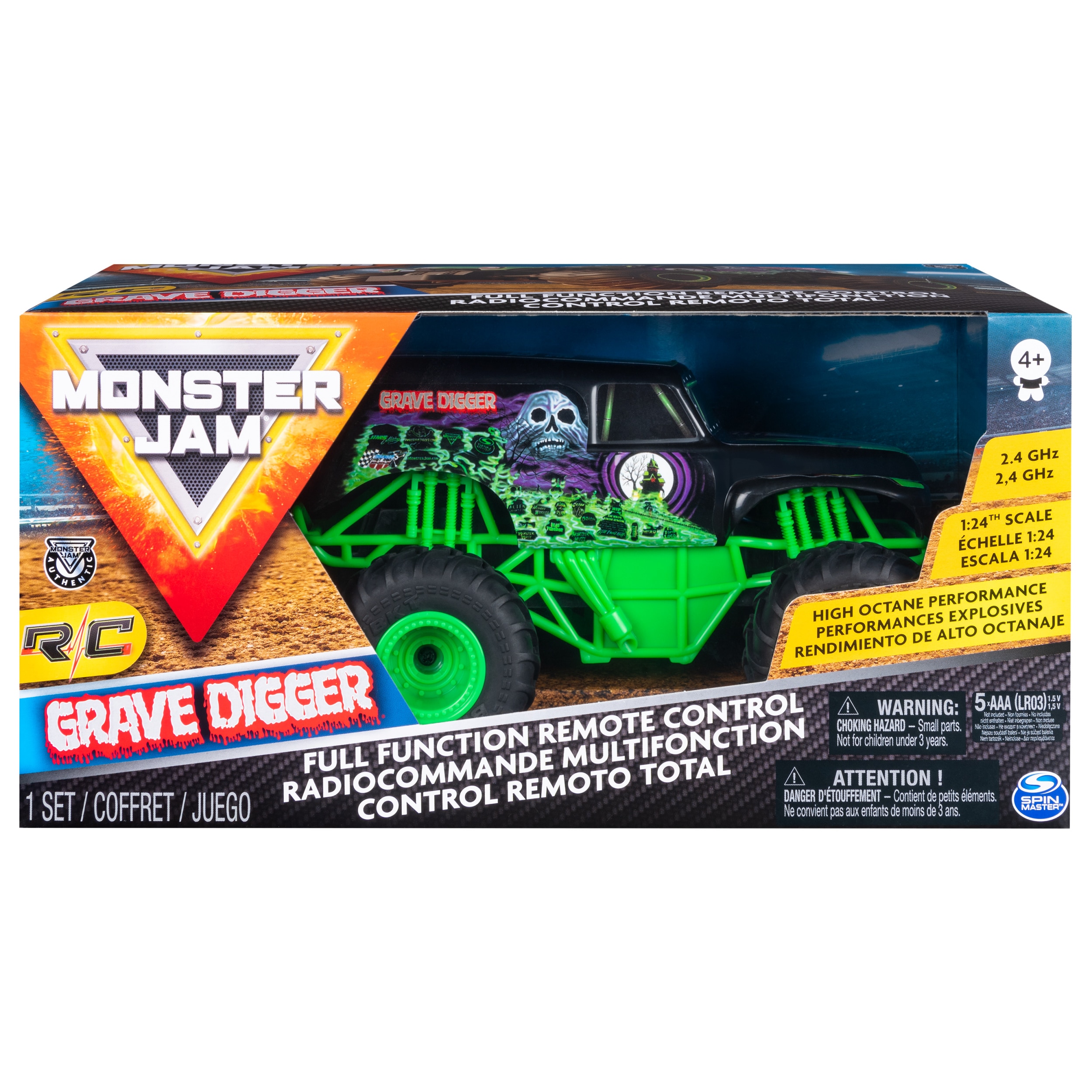 Radiocontrol Grave Digger 1:24 Monster Jam 2