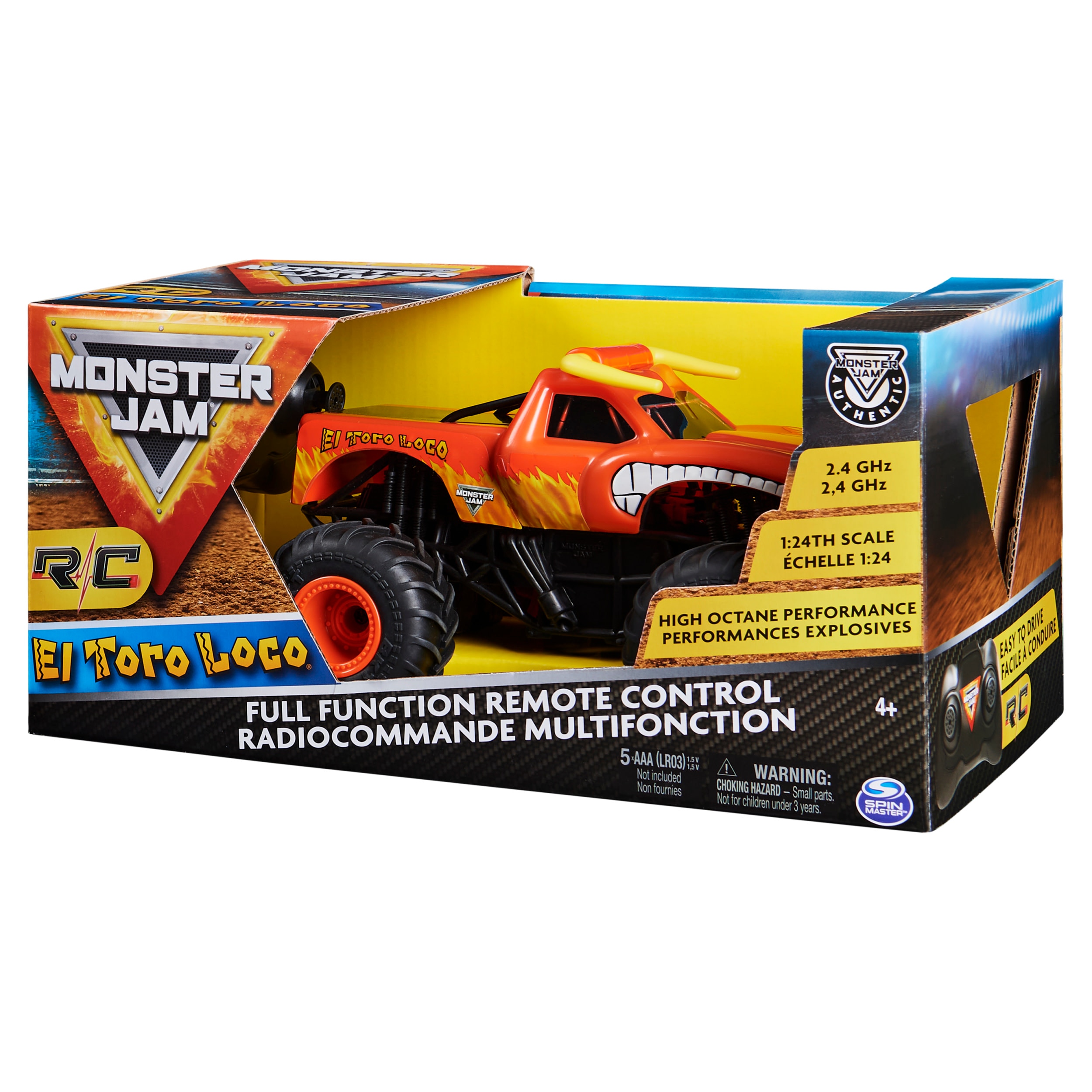 Radiocontrol Toro Loco 1:24 Monster Jam 3