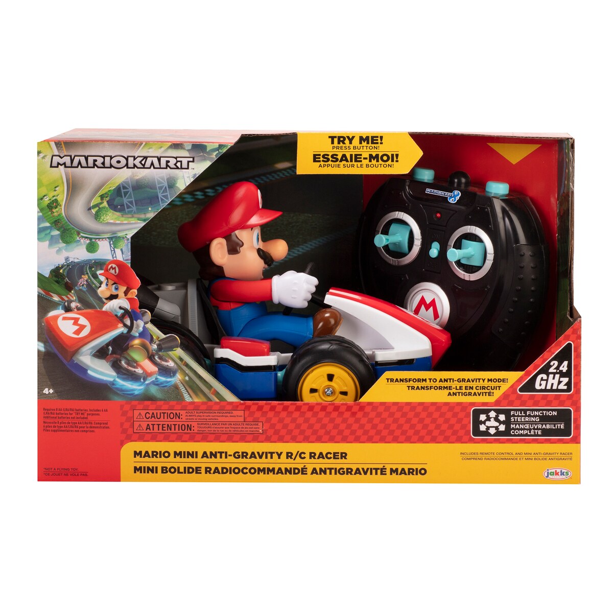 Carrera Rc Carros De Control Remoto Mario Y Luigi Nintendo, Mini