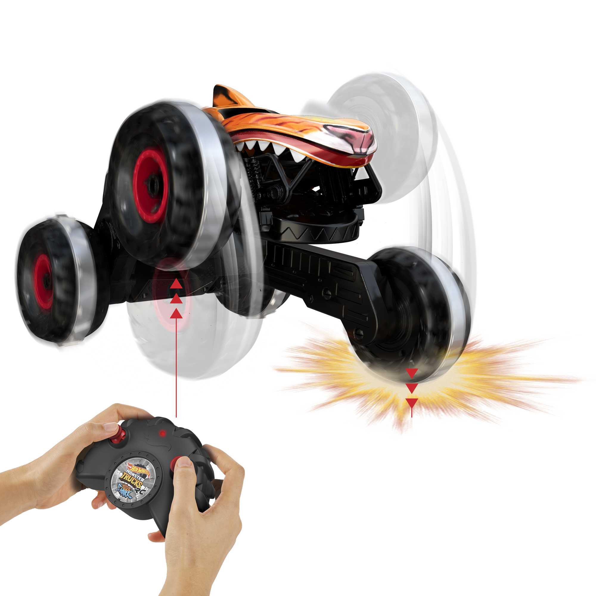 Coche de juguete Hot Wheels Monster Trucks Radio Control 5