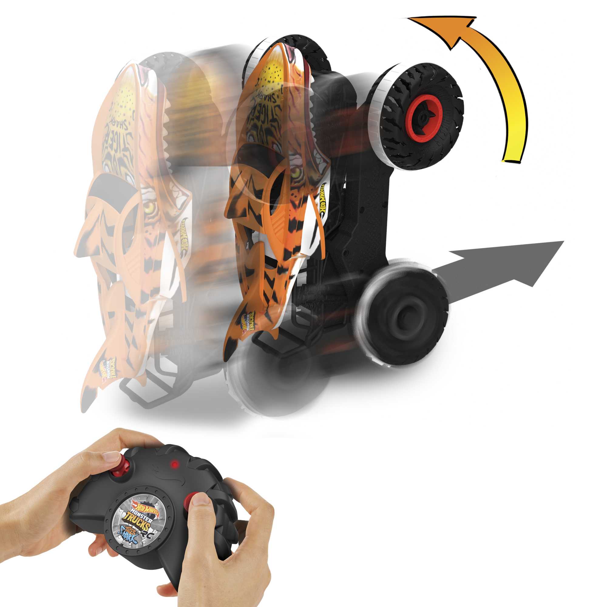 Coche de juguete Hot Wheels Monster Trucks Radio Control 6