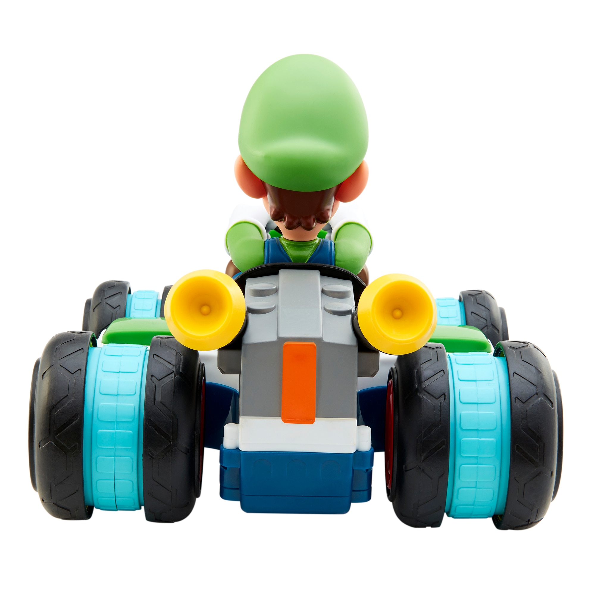 Coche Teledirigido Luigi que Realiza Giros de 360º y Caballitos Nintendo Super Mario 3
