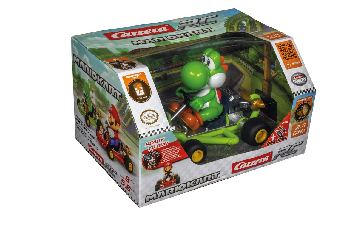 2,4GHz Mario Kart (TM) Pipe Kart, Mario, radio commandé