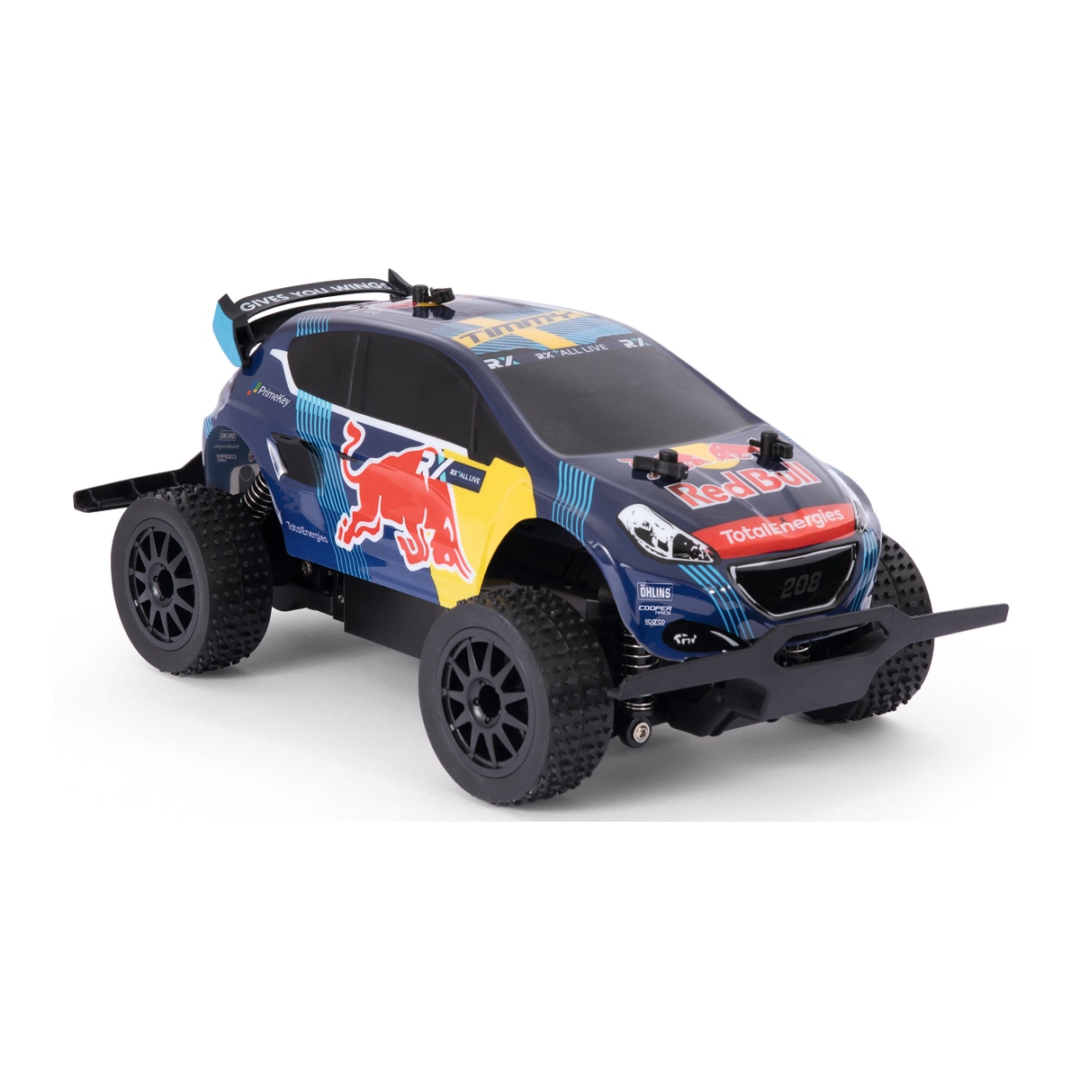 Carrera – Coche radiocontrol 2,4GHz Red Bull Peugeot WRX 208 – Rallycross, Hansen D/P.