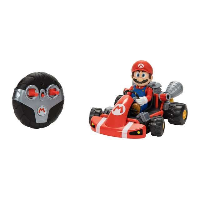 Super Mario Bros La Película - Radiocontrol exclusivo de Mario con Funciones.