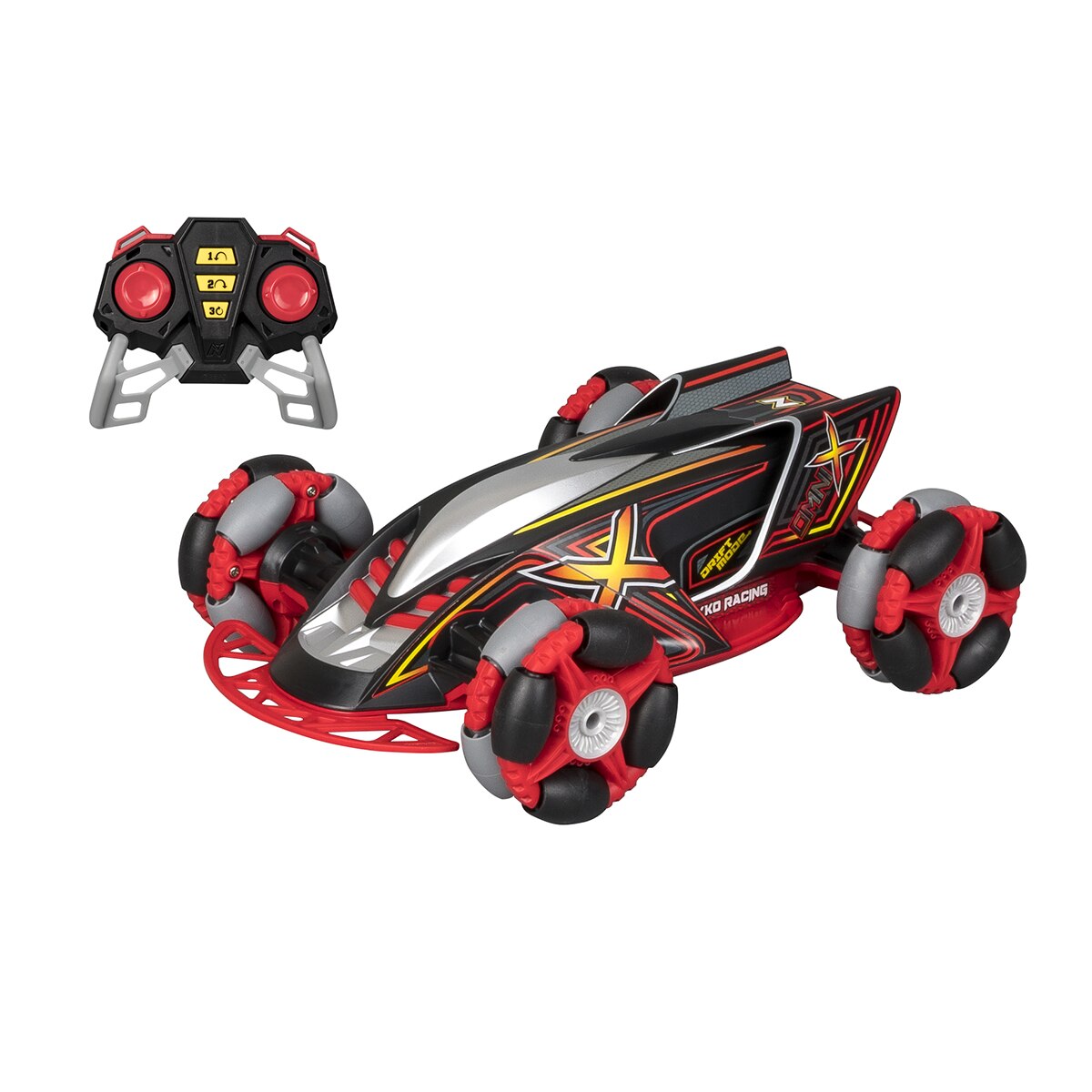 Coche Radiocontrol Omni X Negro/Rojo Nikko 2