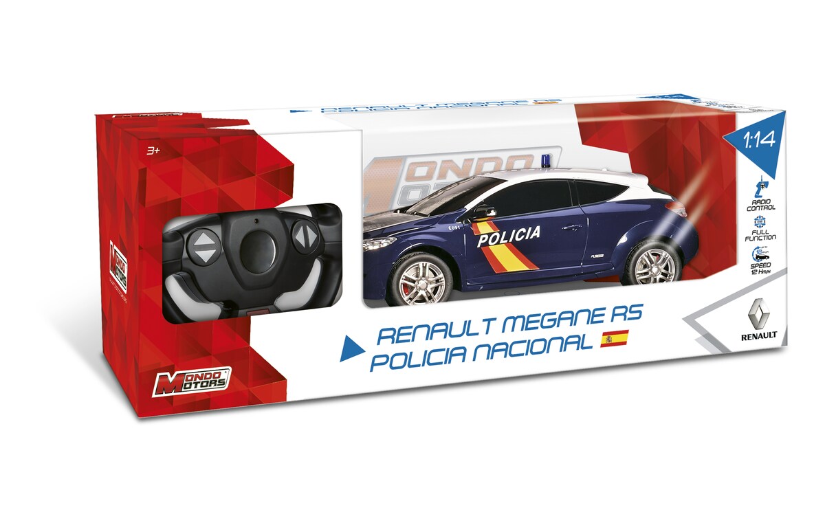 Radiocontrol Renault Megane Policía Nacional Mondo 2
