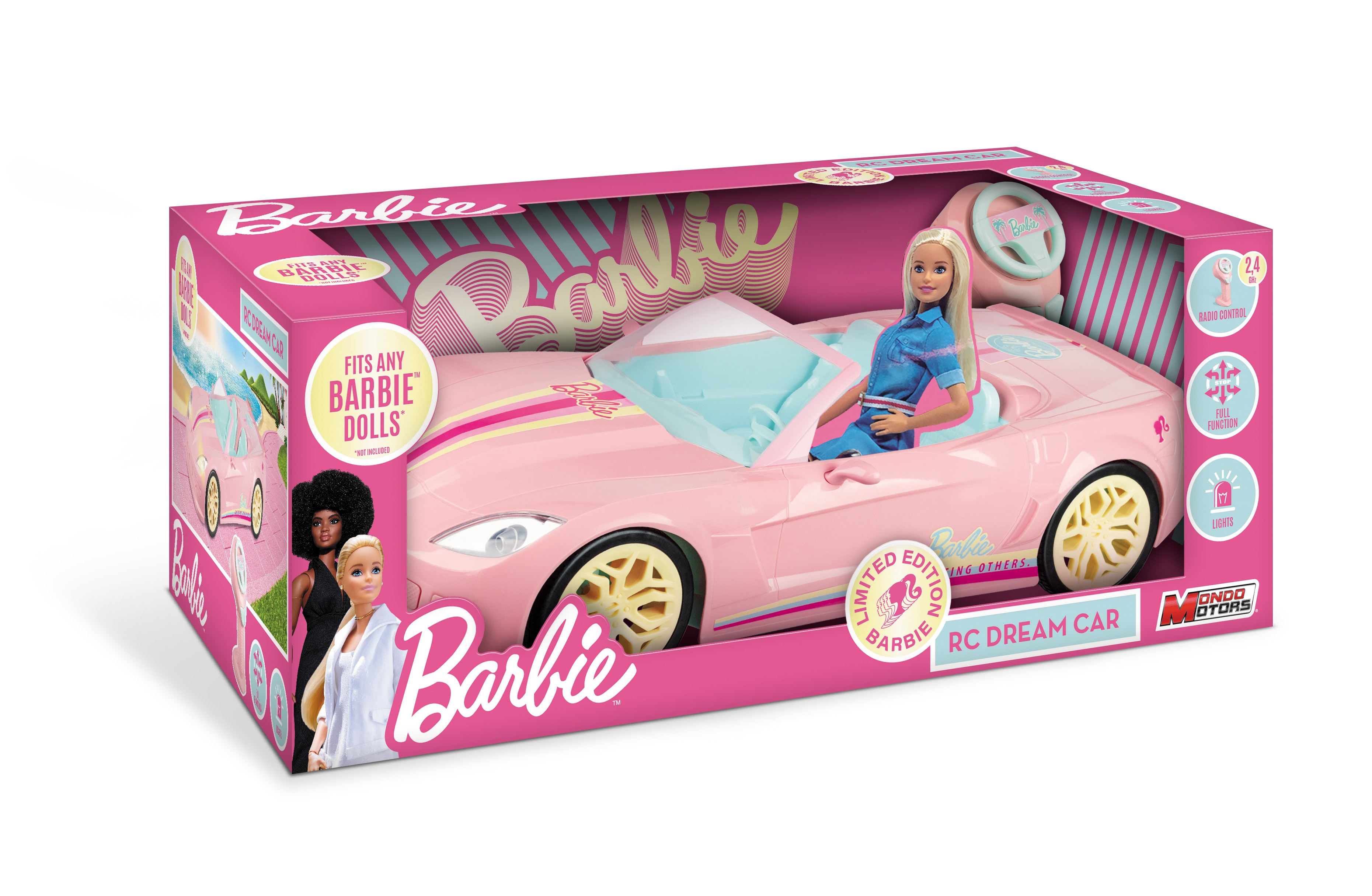 Radiocontrol Barbie Dream Car Edición Limitada Mondo 2