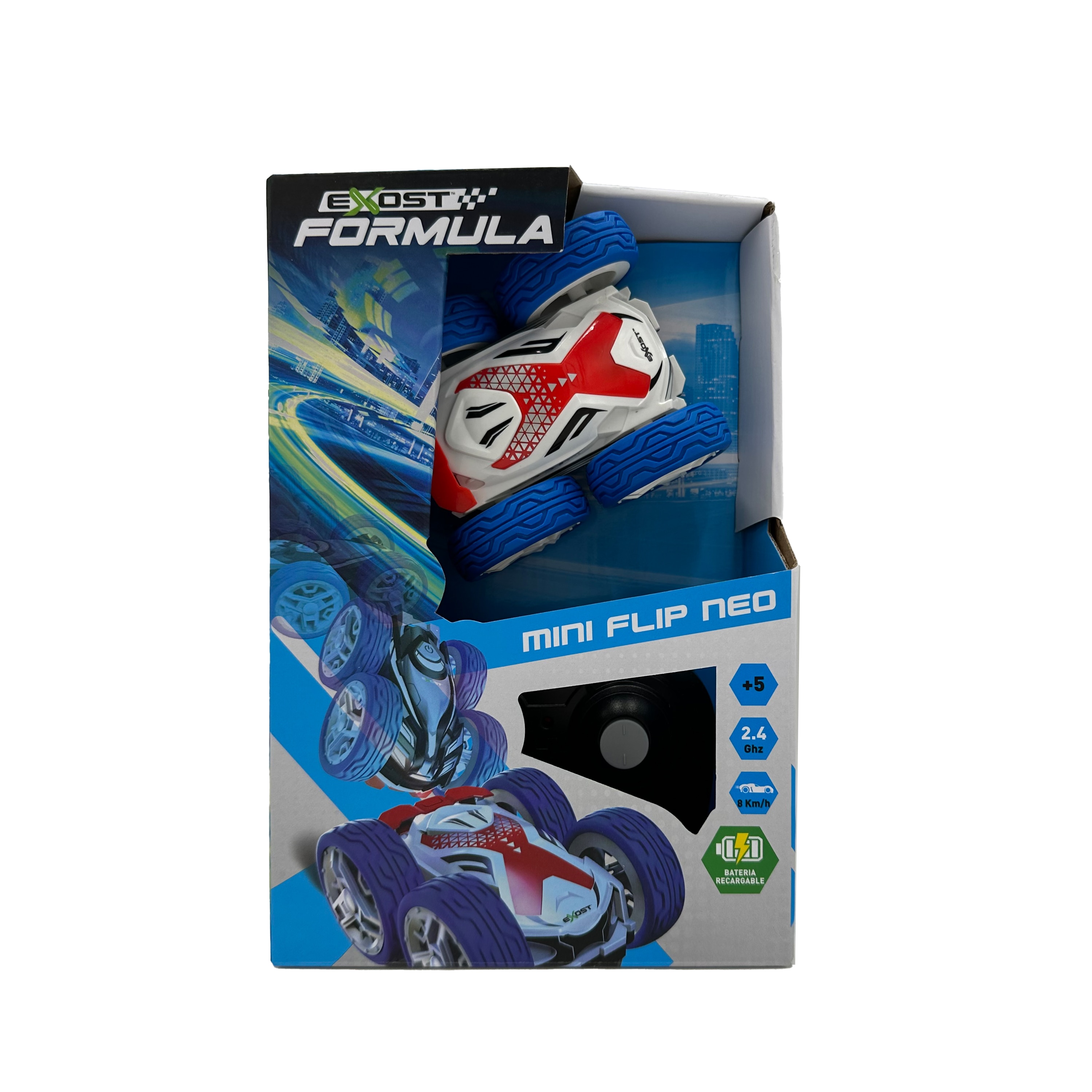 Vehículo Radio Control Mini Flip Neo Bizak Modelos Surtidos 2