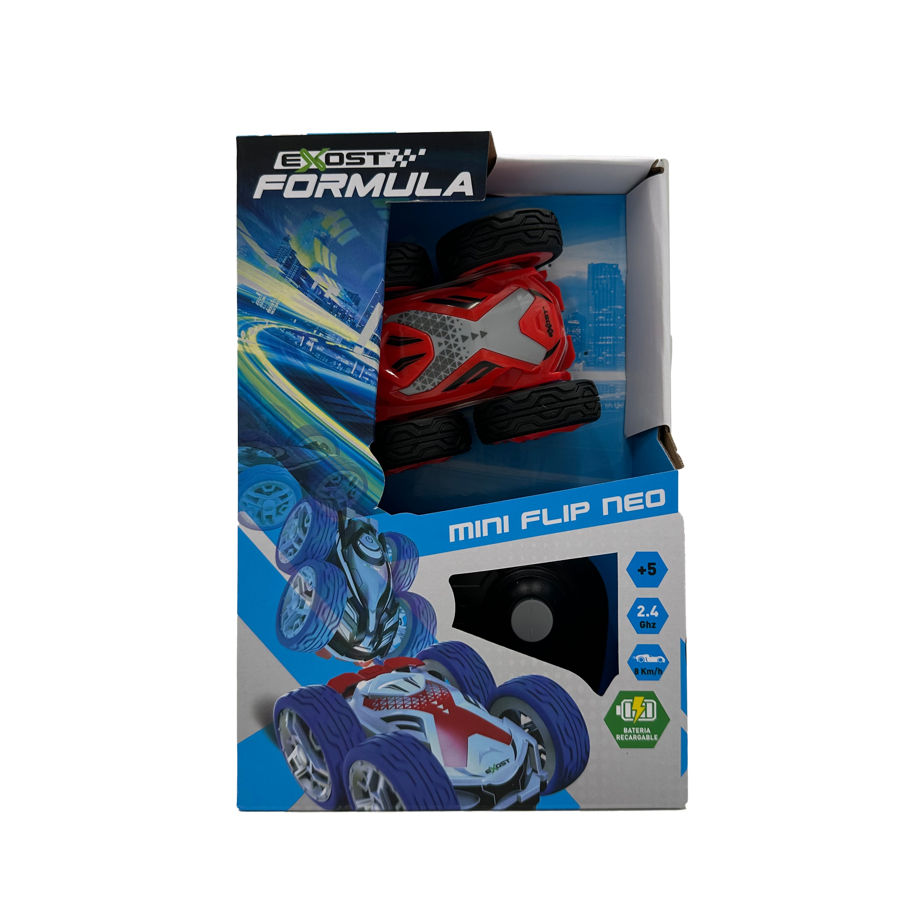 Vehículo Radio Control Mini Flip Neo Bizak Modelos Surtidos 3