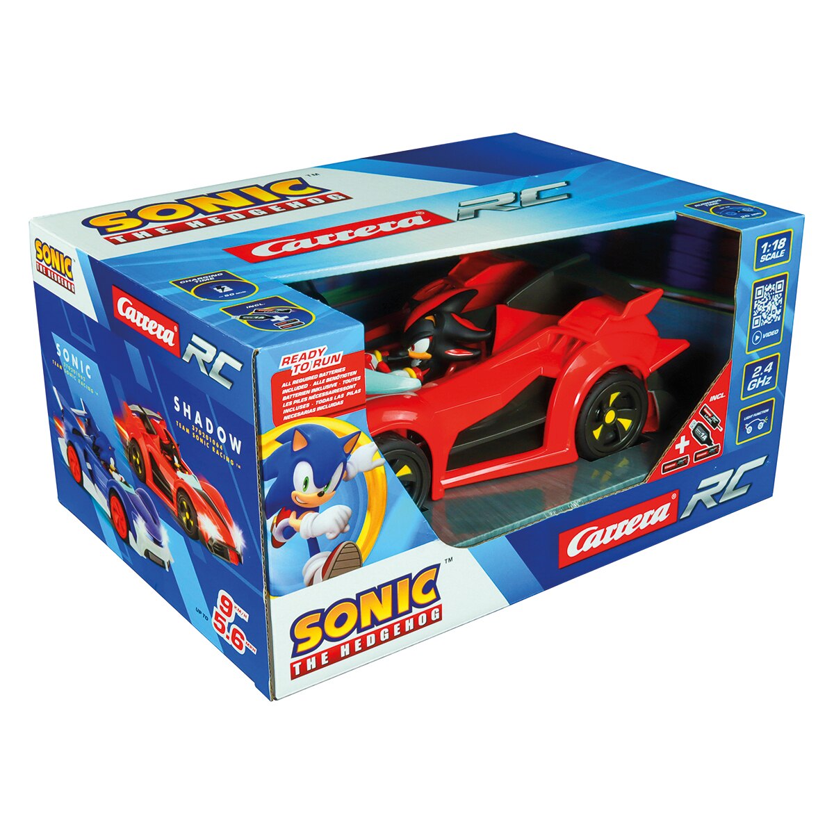 Coche radio control Team Sonic Racing Shadow Carrera RC 6