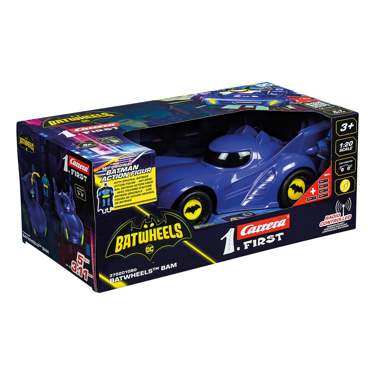 Coche radio control Batwheels Bam Carrera RC 11