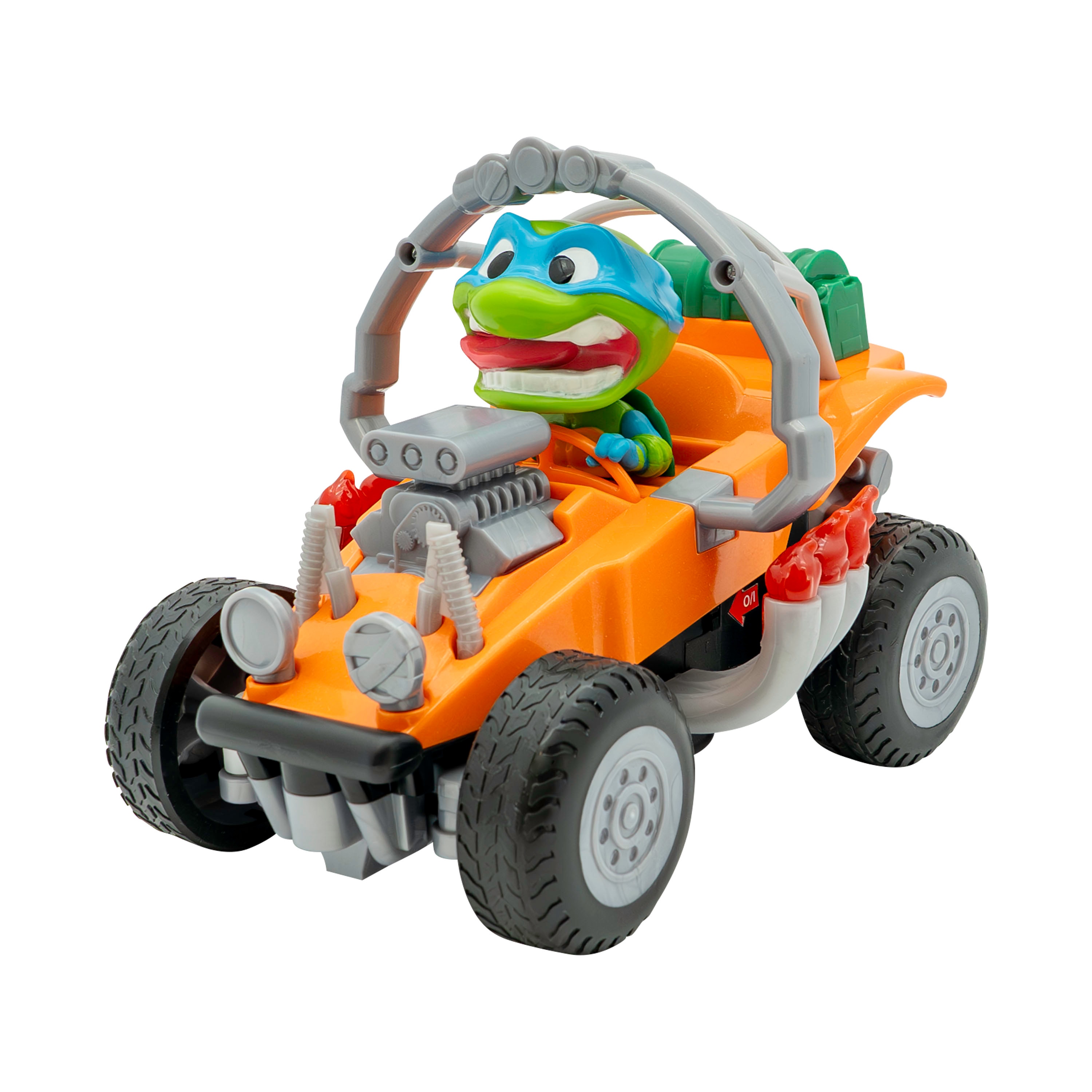 Vehículo Radiocontrol Leonardo Las Tortugas Ninja Funrise 6