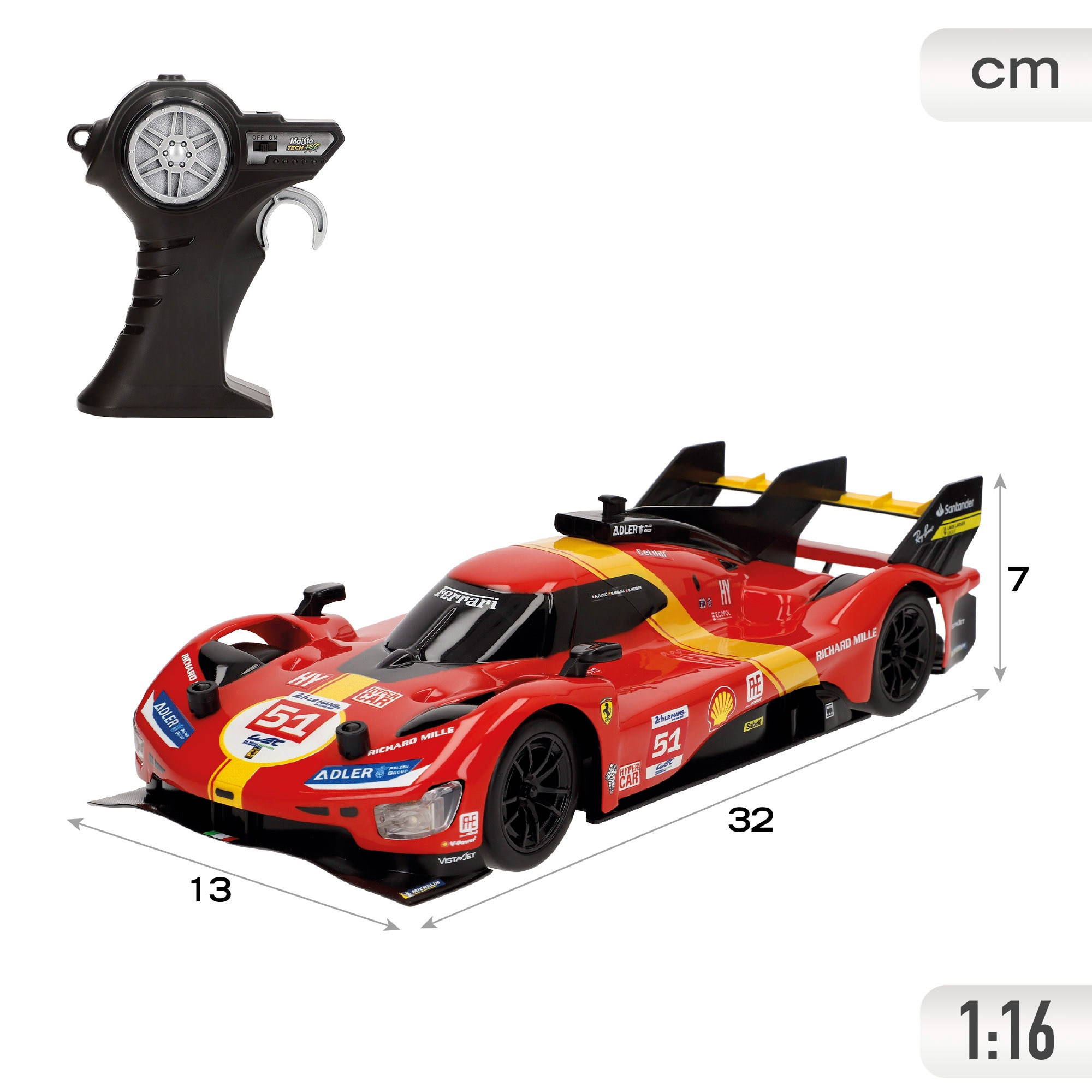 Ferrari 499P Rc 1:16 Maisto 4