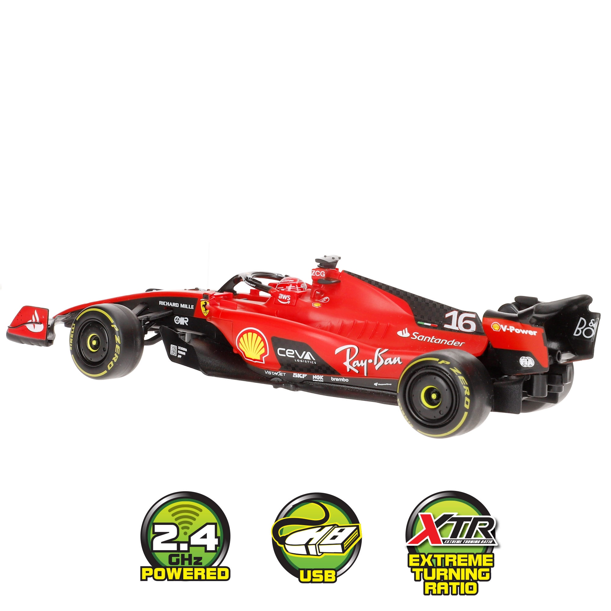 Ferrari Sf 23 Rc 1:24 2.4 Ghz Usb Maisto 2