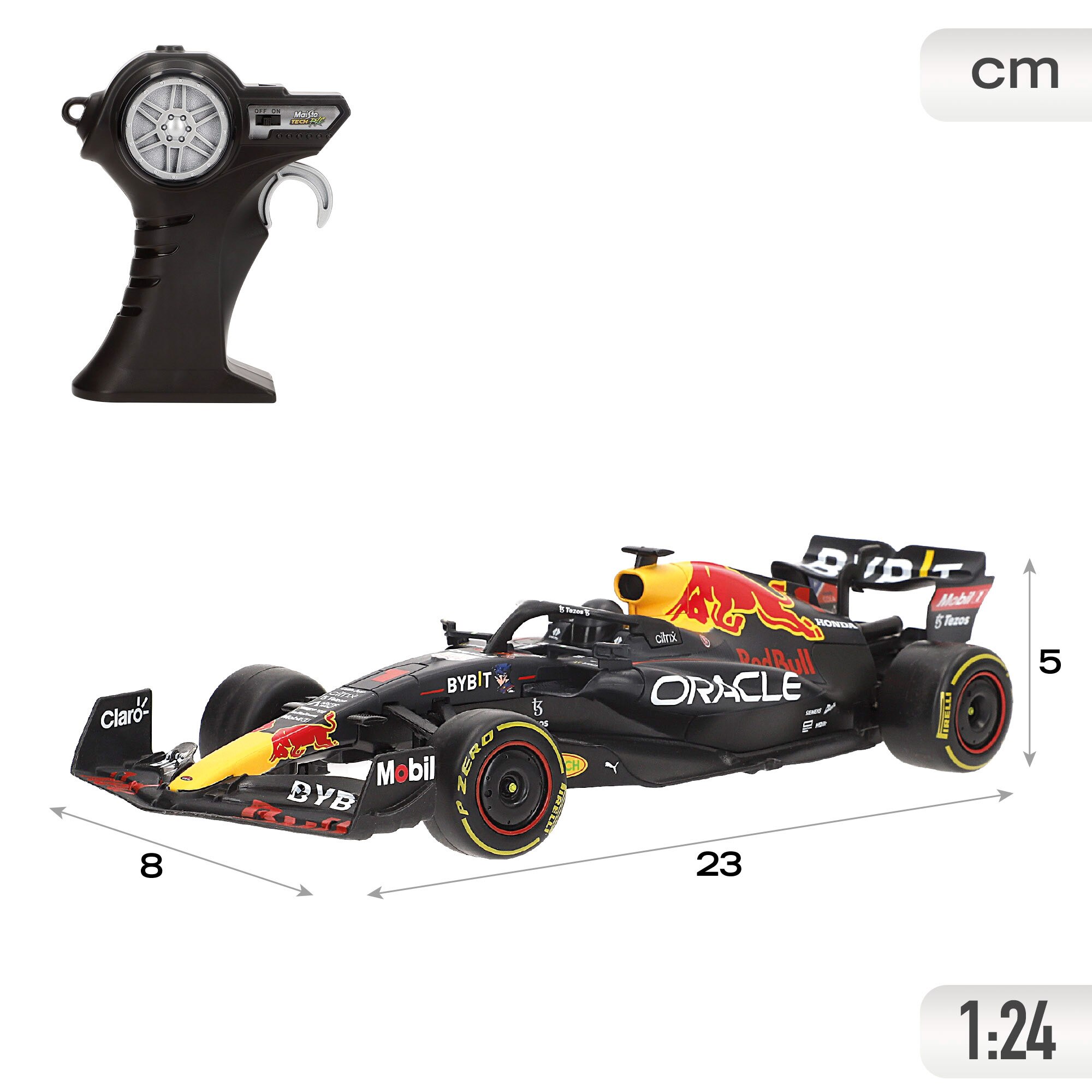 Carro Telecomandado Mercedes Amg F1 Rc 1:24 4