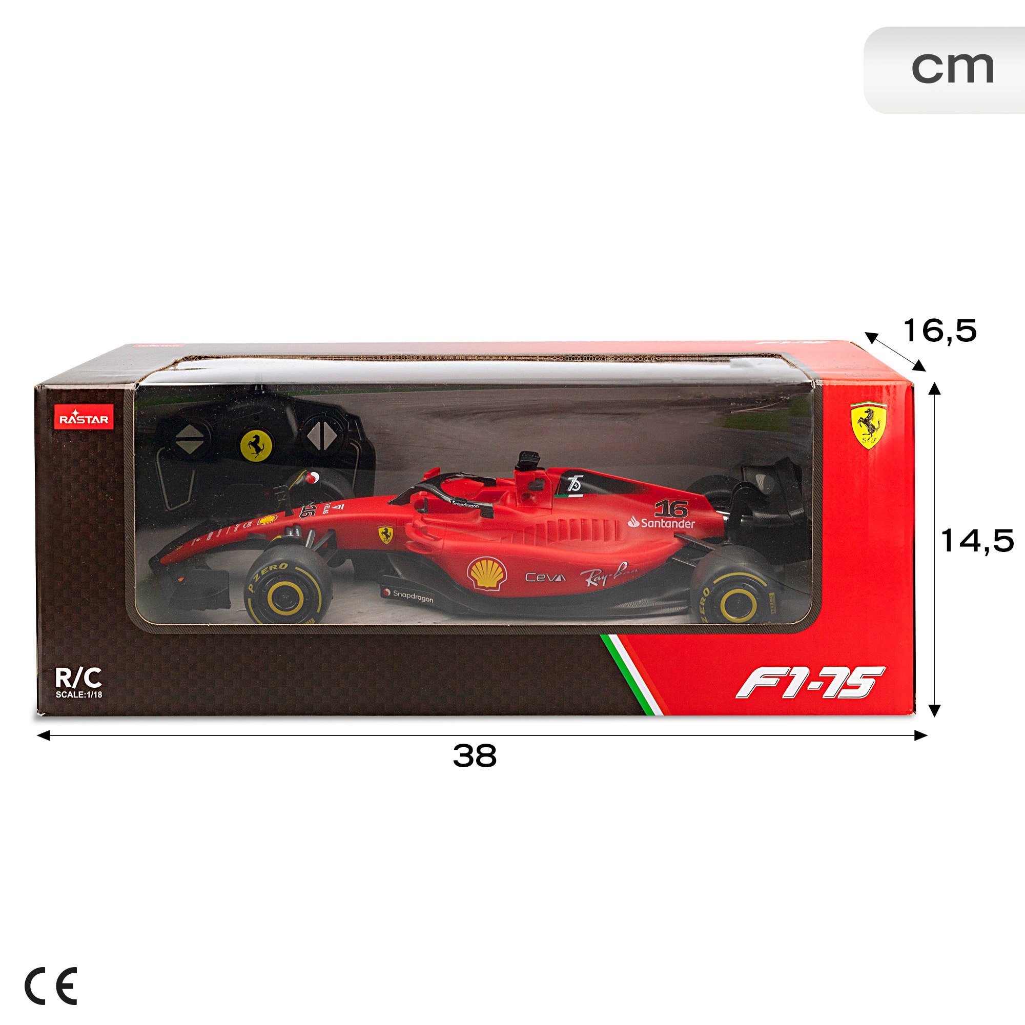 Rastar Ferrari RC F1-75 1:18 · Rastar · El Corte Inglés