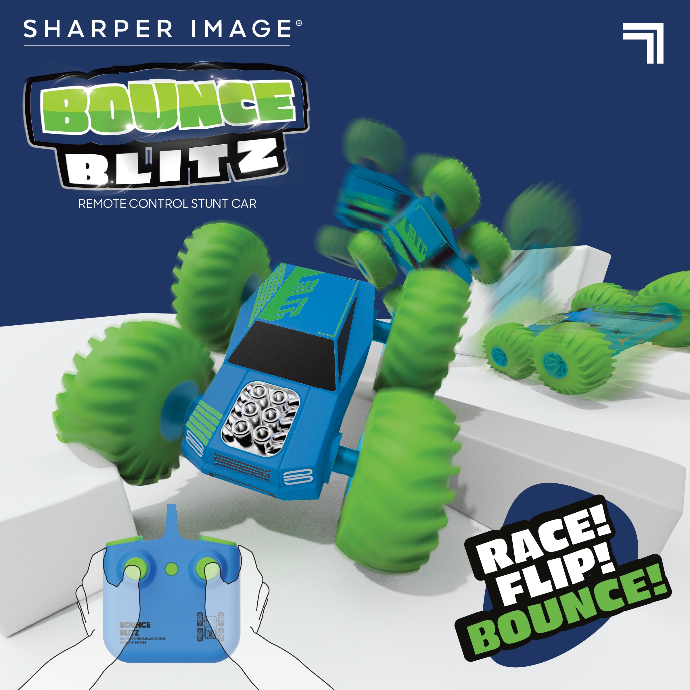 Radiocontrol Flip Acrobacias Rebote Blitz Sharper Image 4