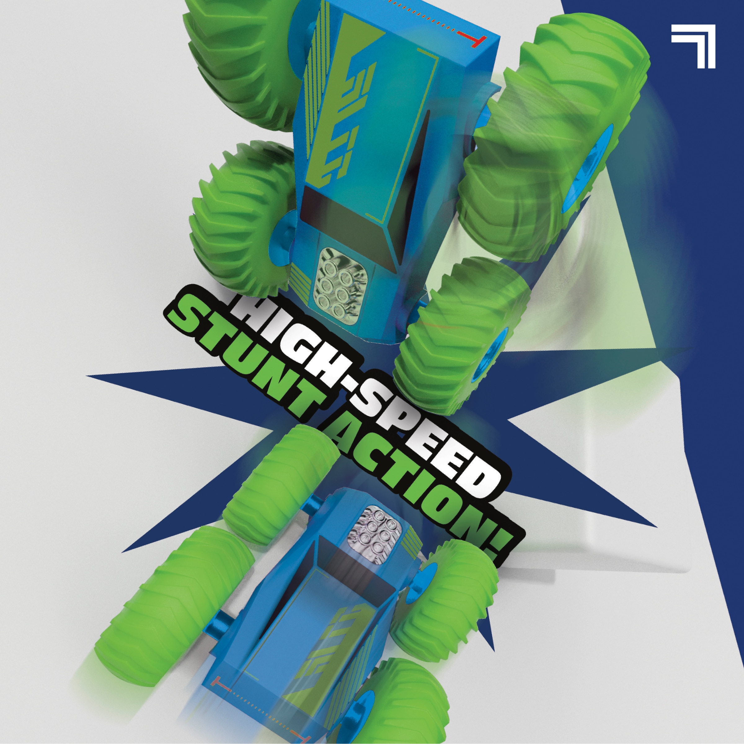 Radiocontrol Flip Acrobacias Rebote Blitz Sharper Image 5