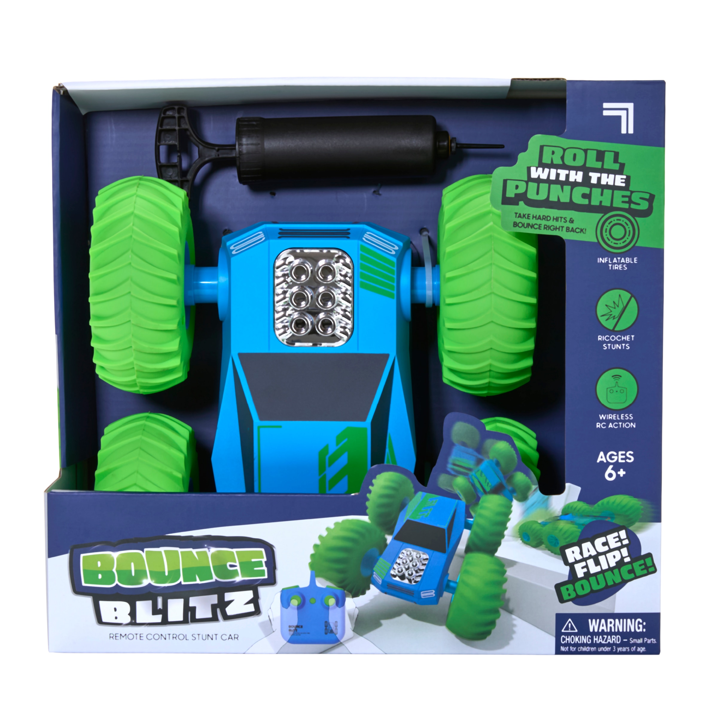 Radiocontrol Flip Acrobacias Rebote Blitz Sharper Image 7