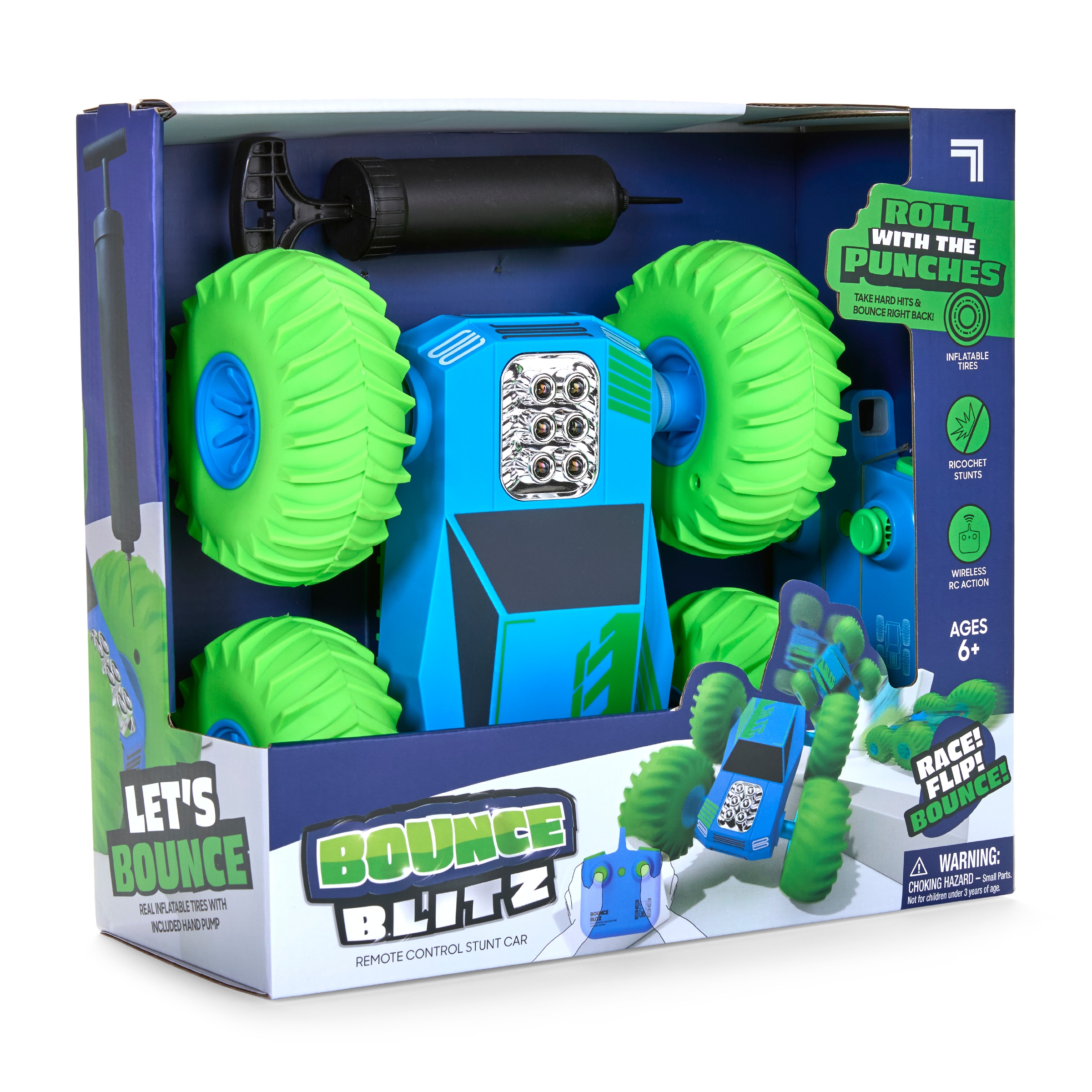 Radiocontrol Flip Acrobacias Rebote Blitz Sharper Image 8