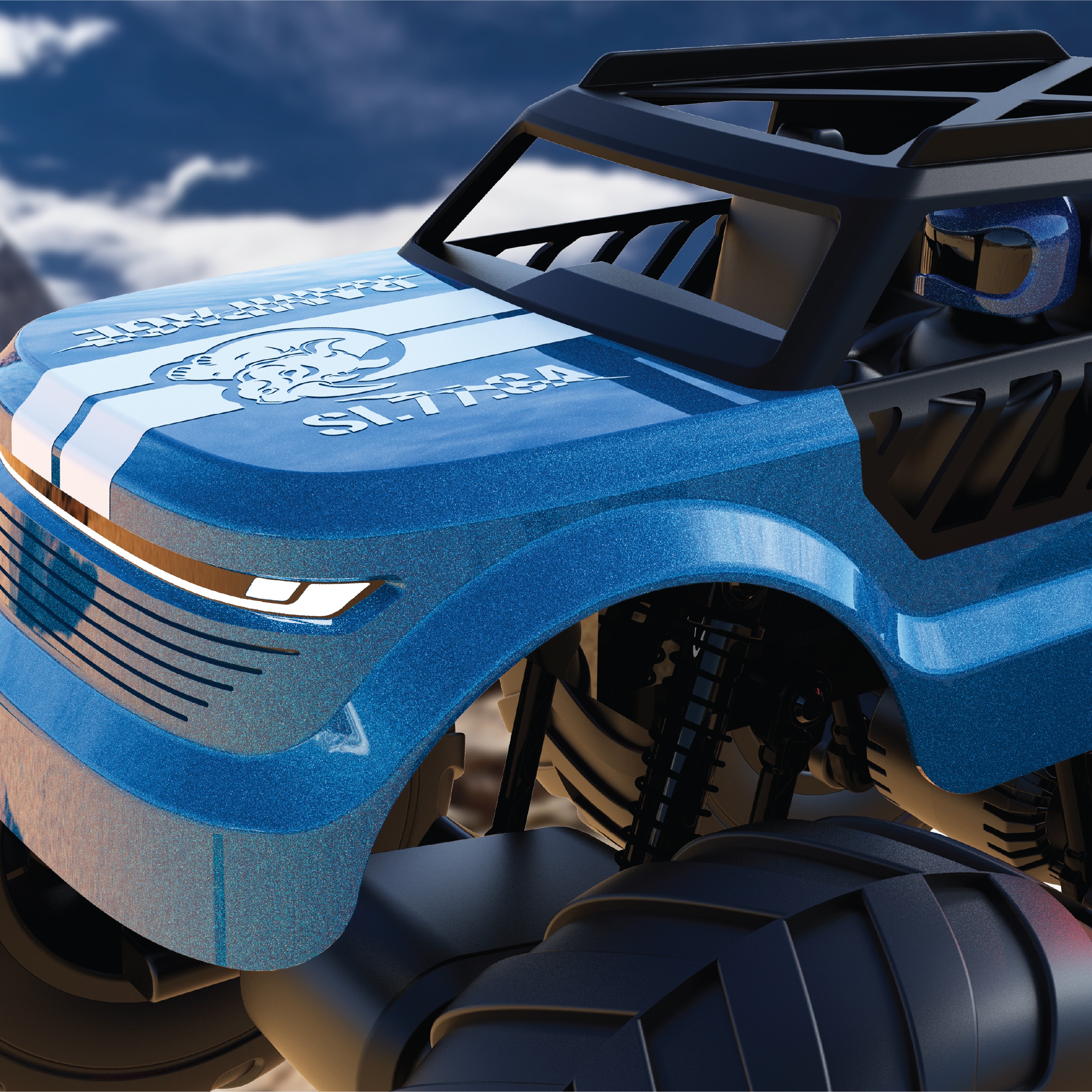 Radiocontrol Rampage Renegade Sharper Image 3